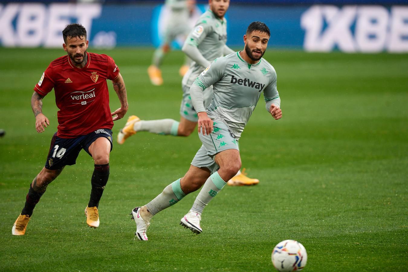 Las mejores imágenes del encuentro entre el Osasuna y el Real Betis