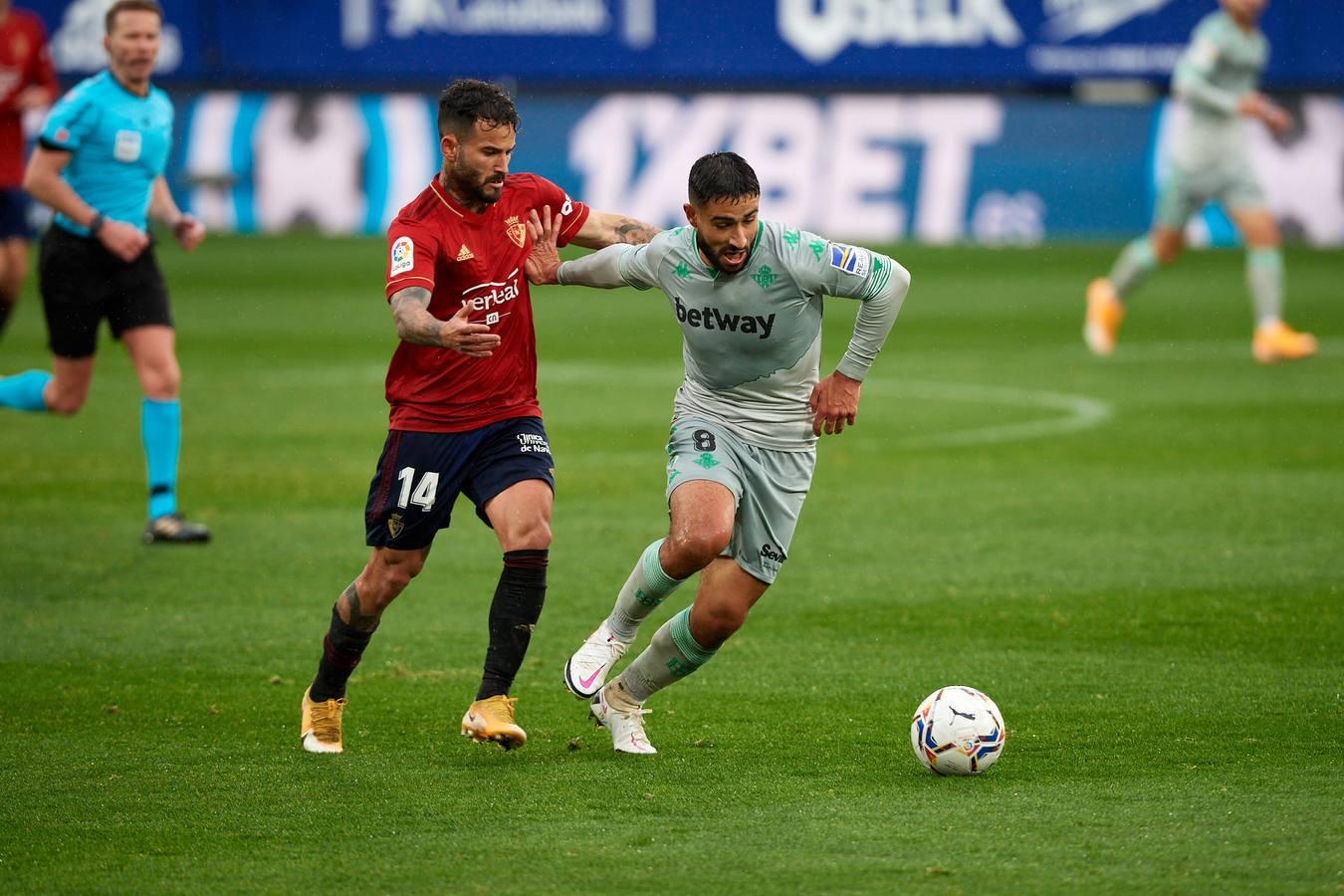 Las mejores imágenes del encuentro entre el Osasuna y el Real Betis