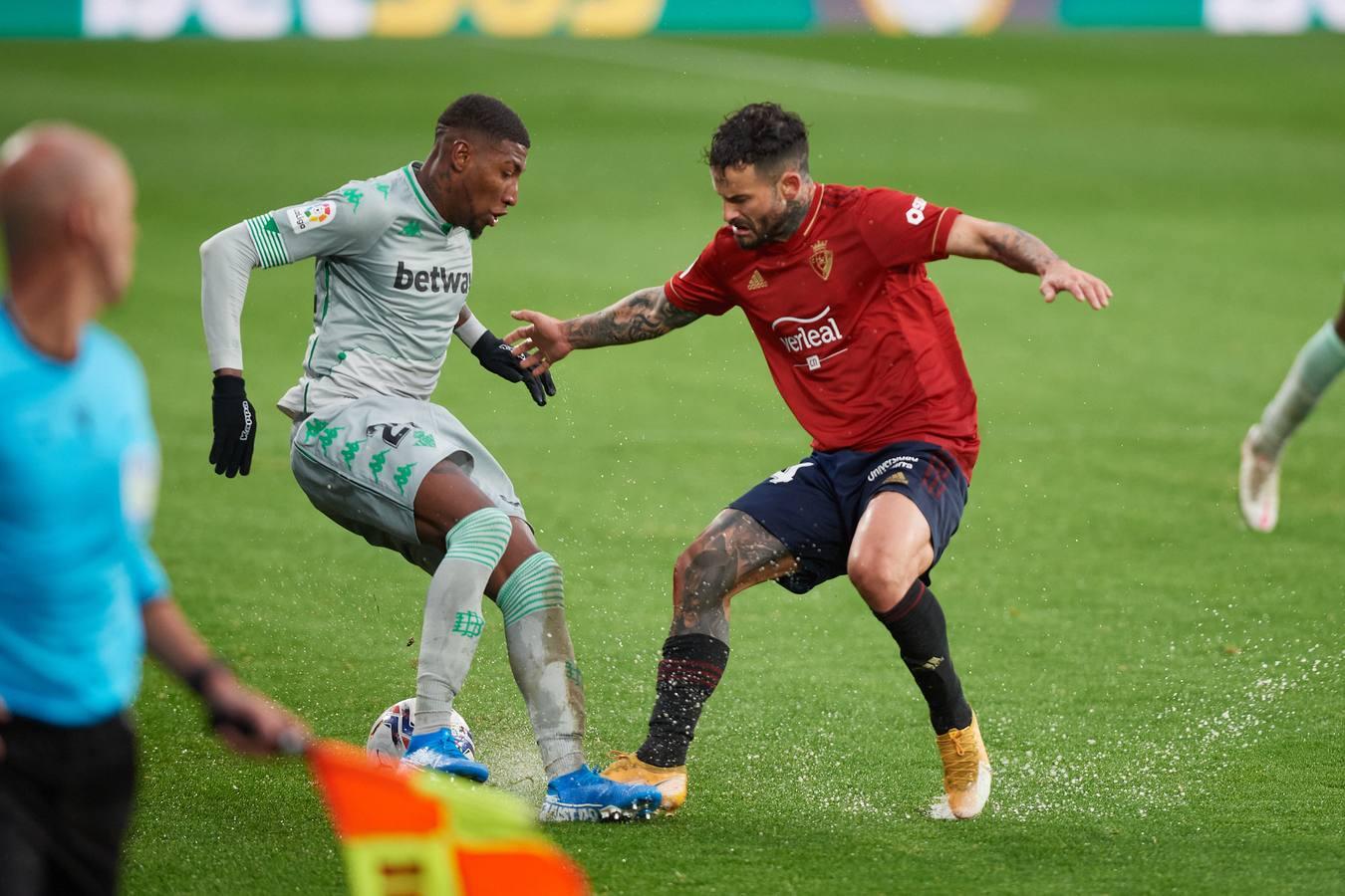 Las mejores imágenes del encuentro entre el Osasuna y el Real Betis