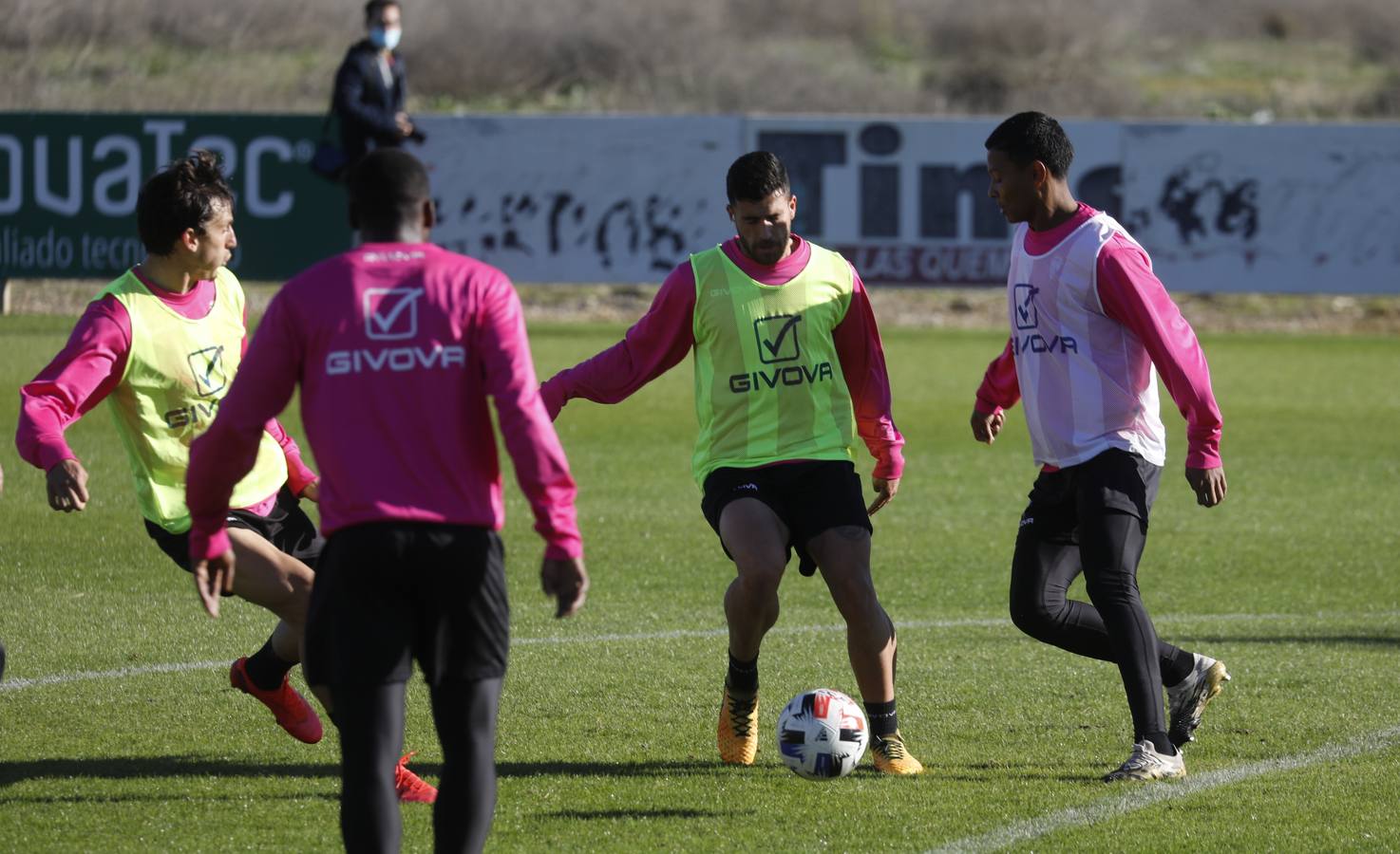 El entrenamiento del Córdoba CF con Alfaro al mando, en imágenes