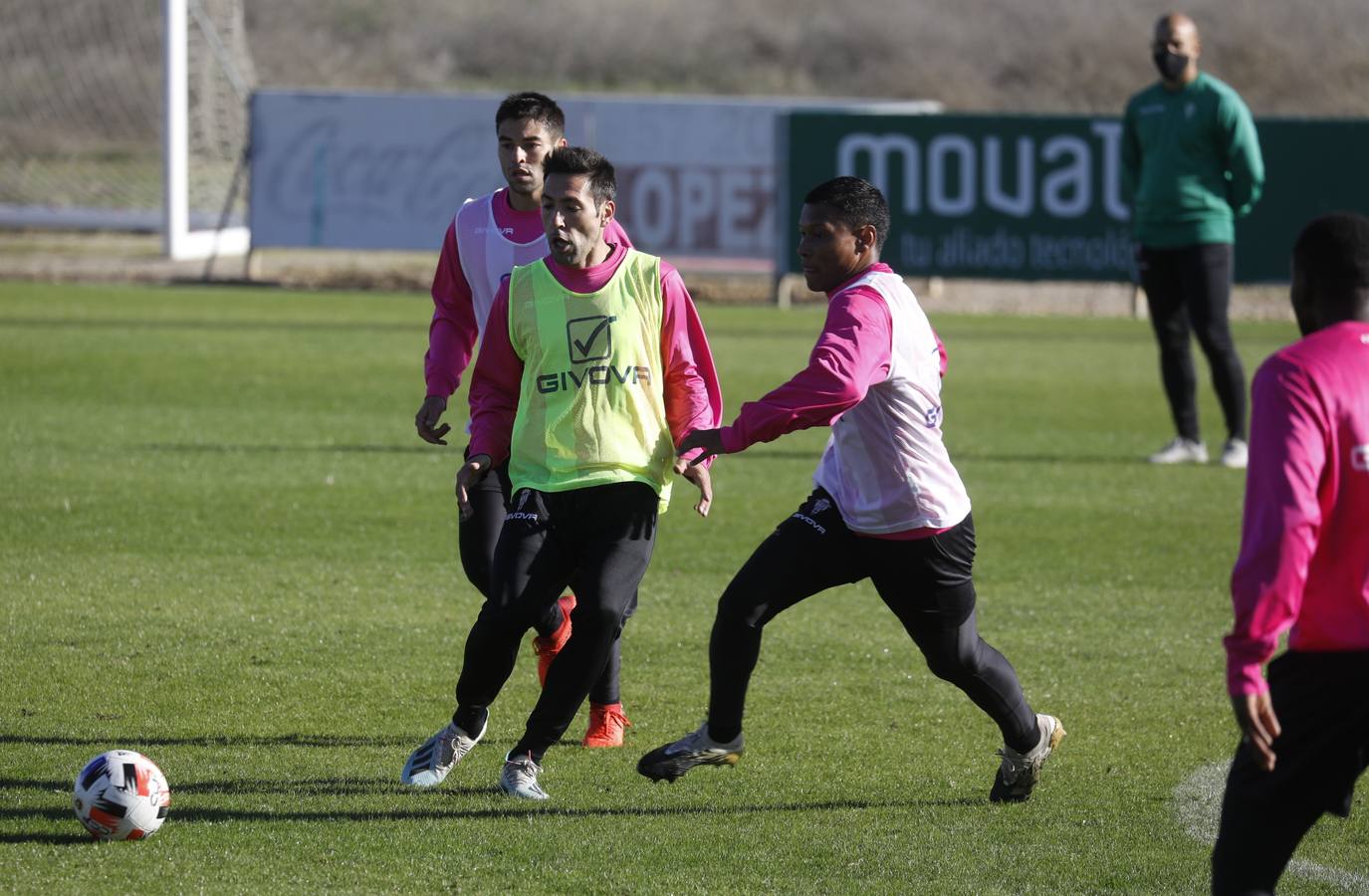 El entrenamiento del Córdoba CF con Alfaro al mando, en imágenes