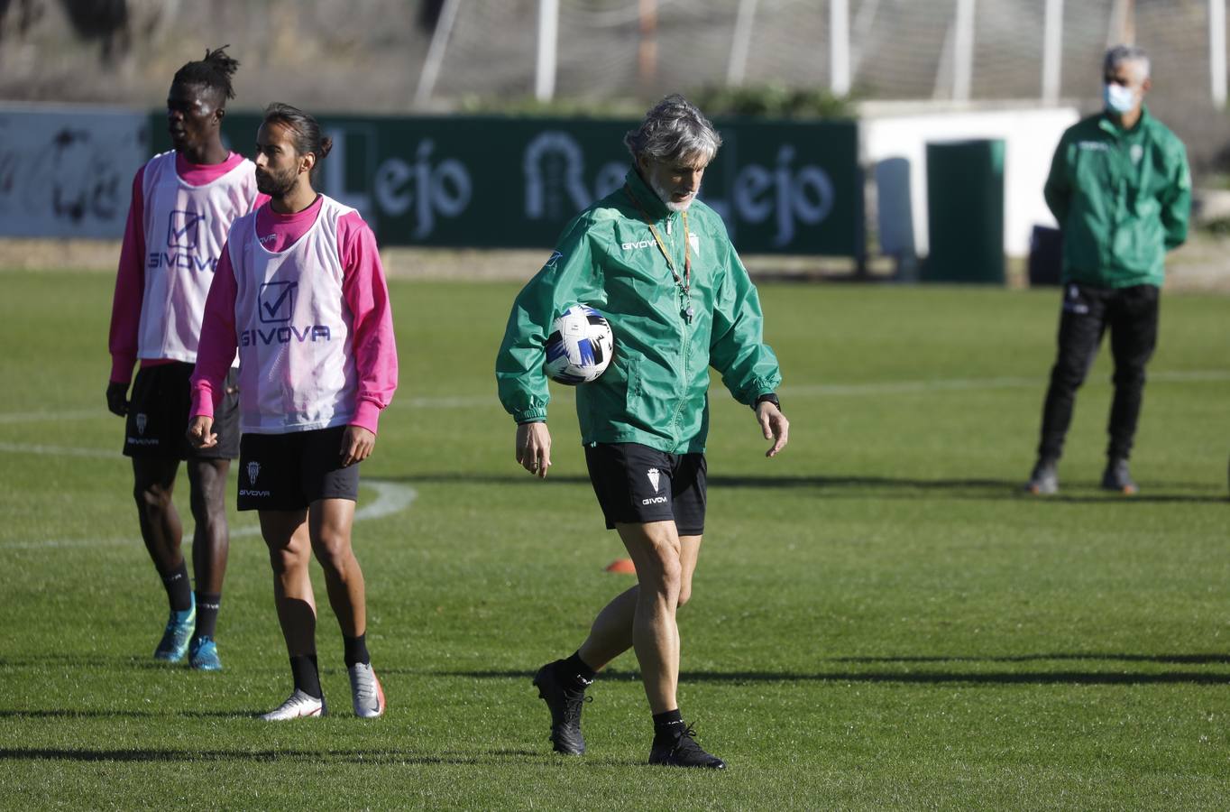 El entrenamiento del Córdoba CF con Alfaro al mando, en imágenes