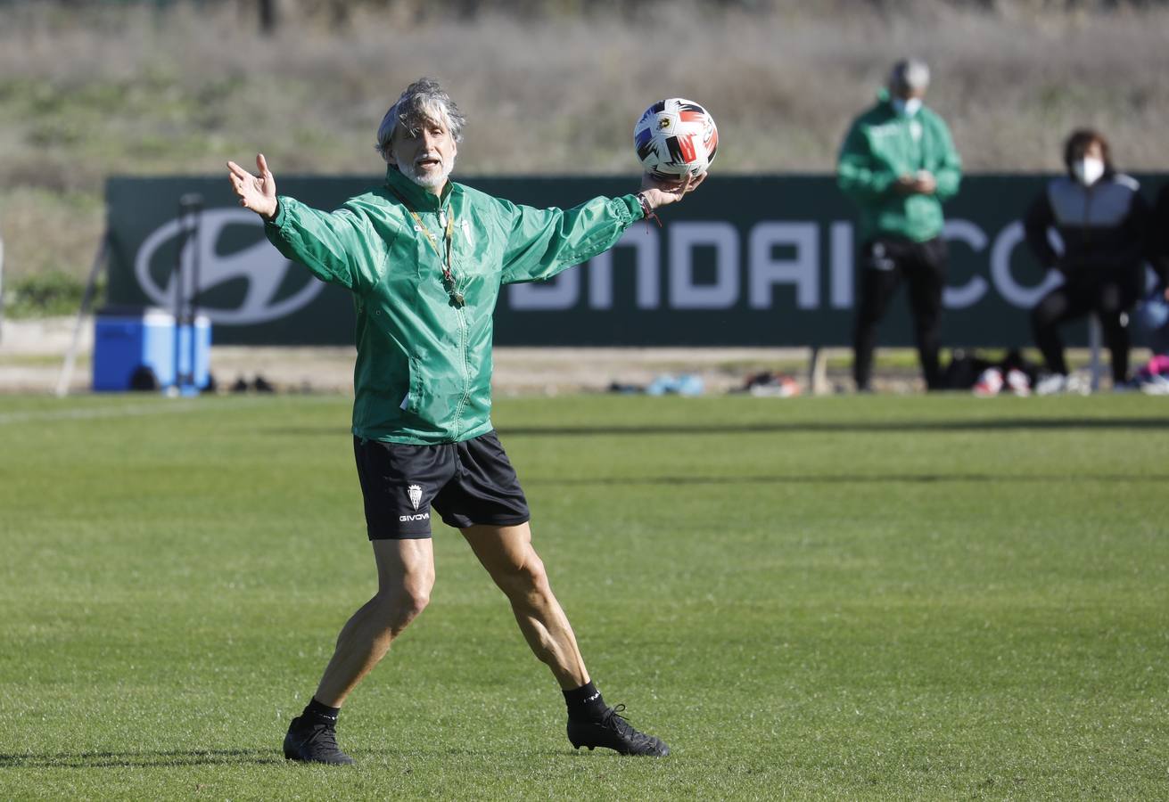 El entrenamiento del Córdoba CF con Alfaro al mando, en imágenes