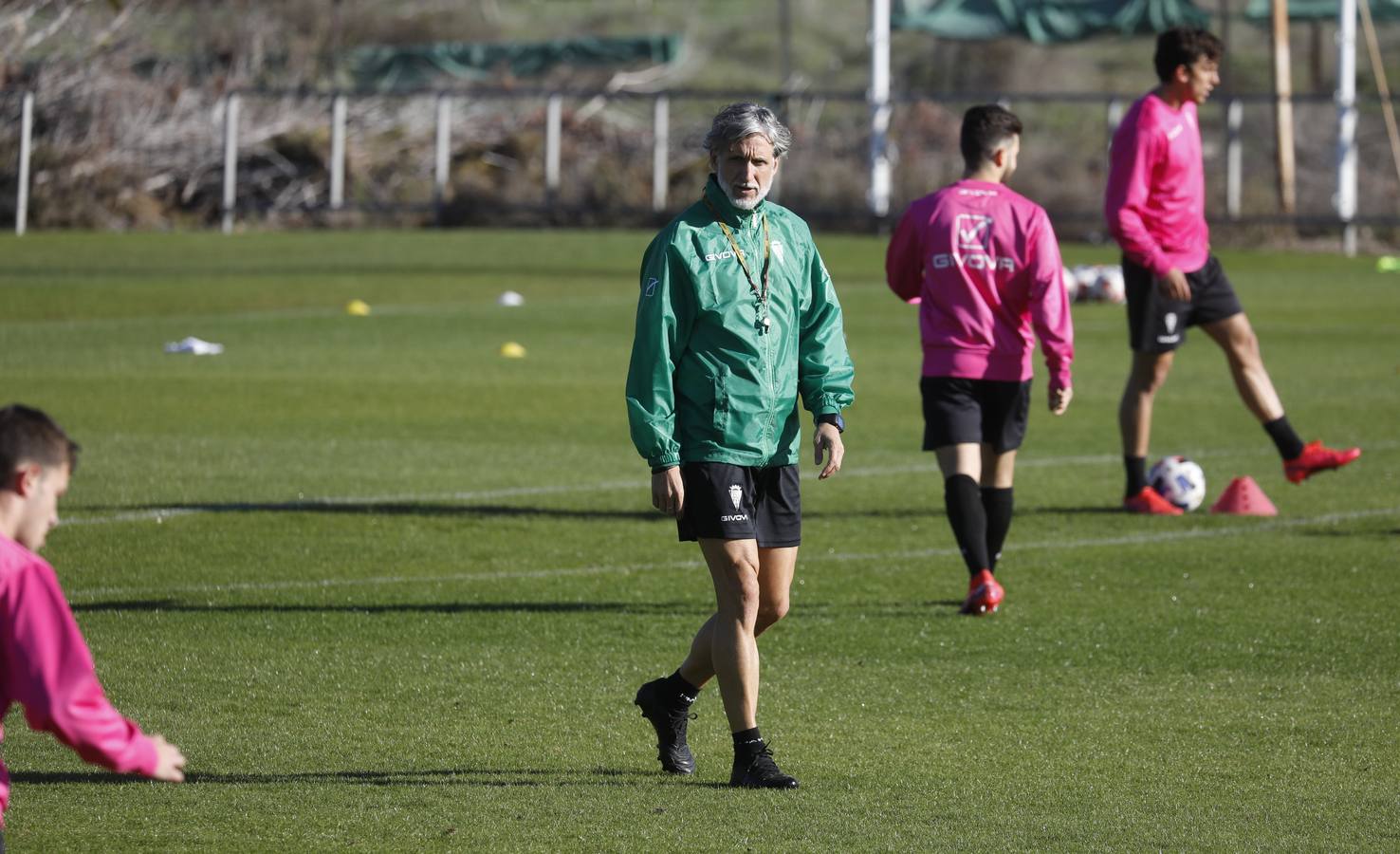 El entrenamiento del Córdoba CF con Alfaro al mando, en imágenes