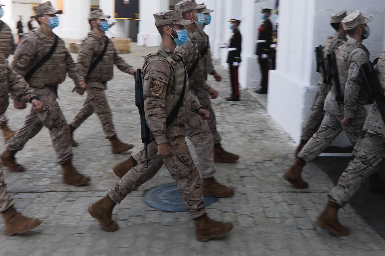 En imágenes: Recibimiento a los militares que vuelven de Malí