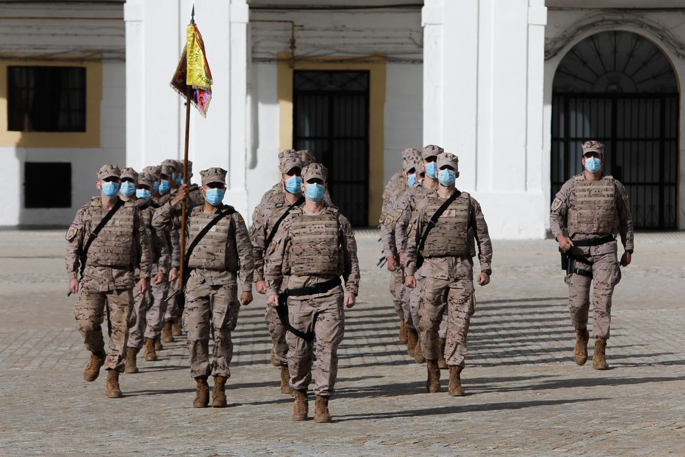 En imágenes: Recibimiento a los militares que vuelven de Malí