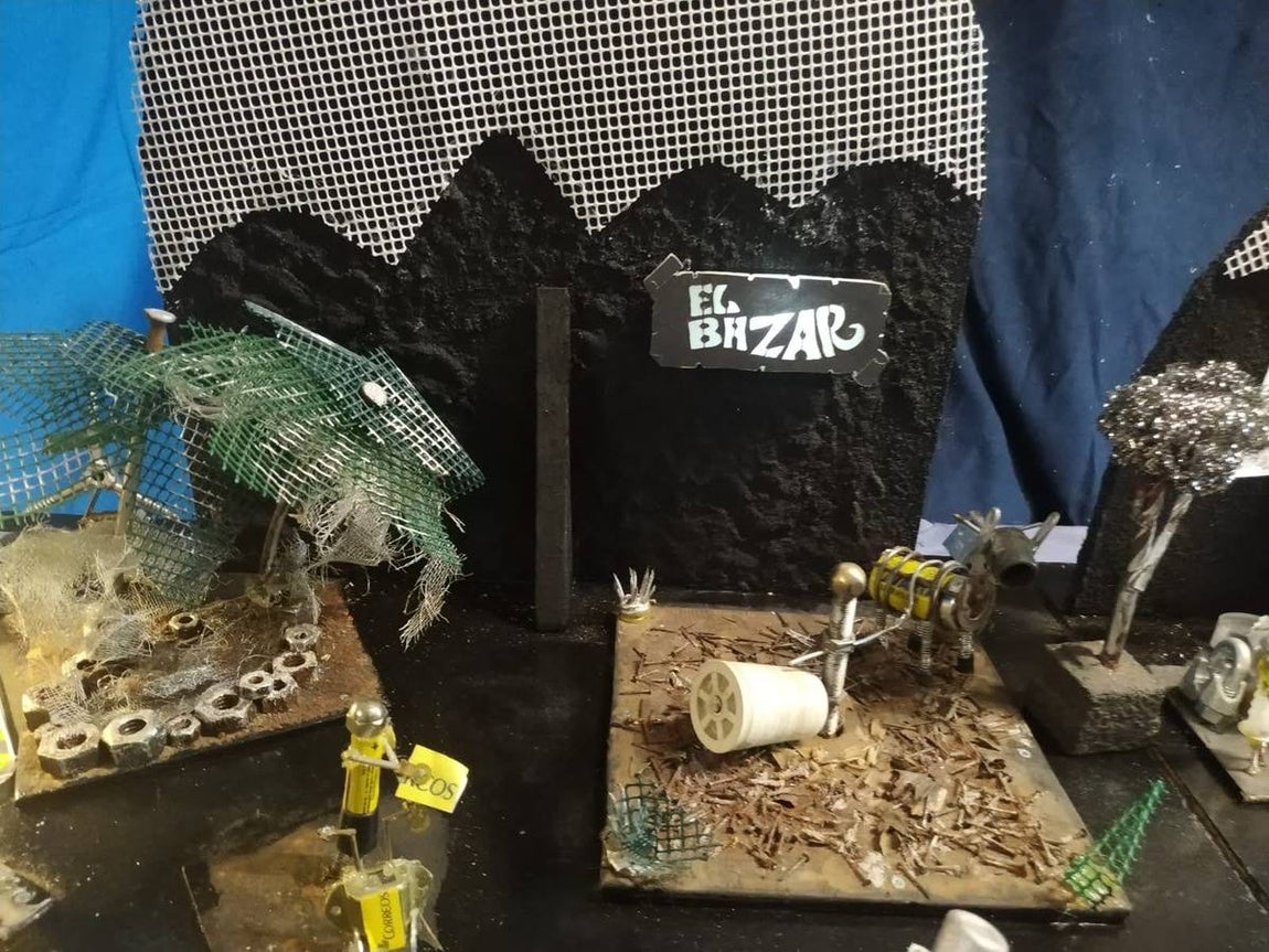 Belén de la ferretería El Bazar de Cádiz