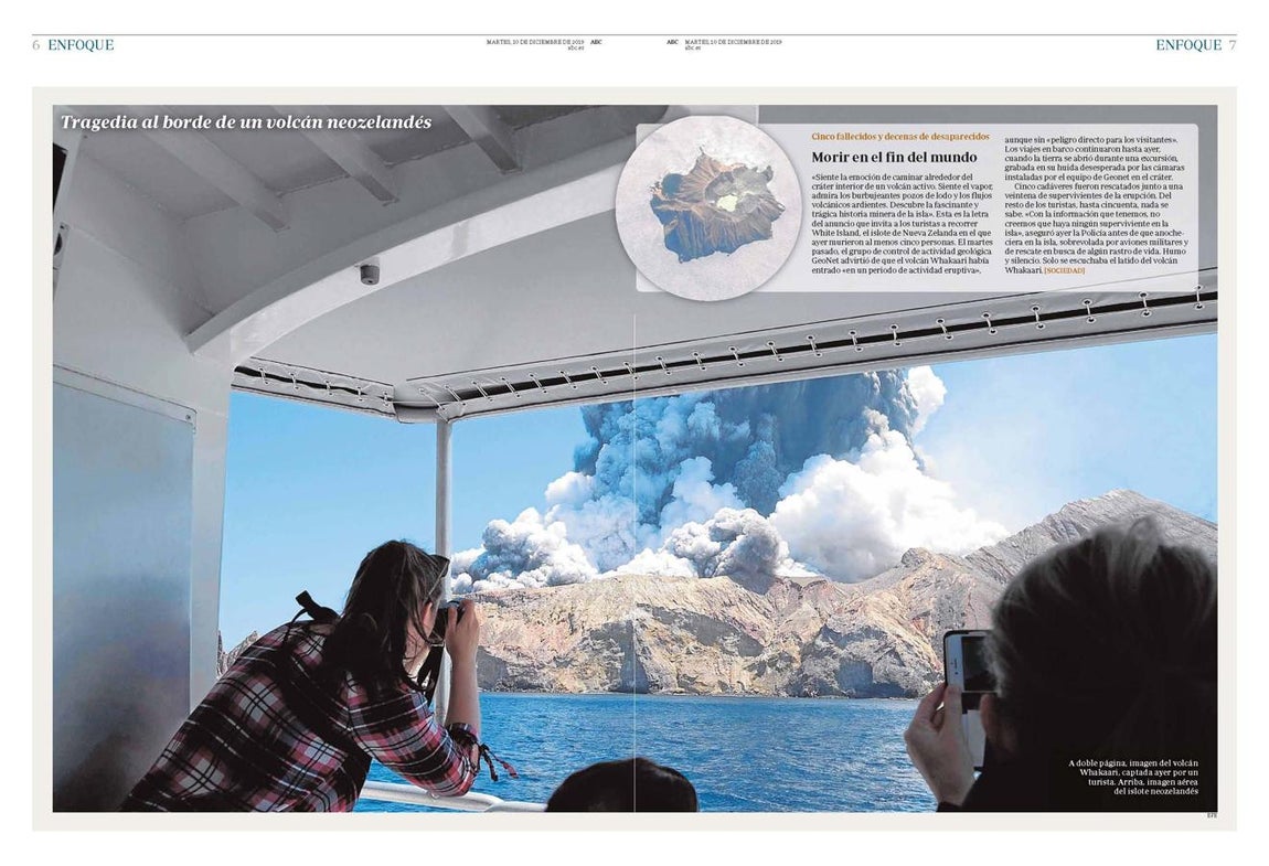 Premio en el apartado «Desastres naturales», dentro de la categoría «Páginas de información». 