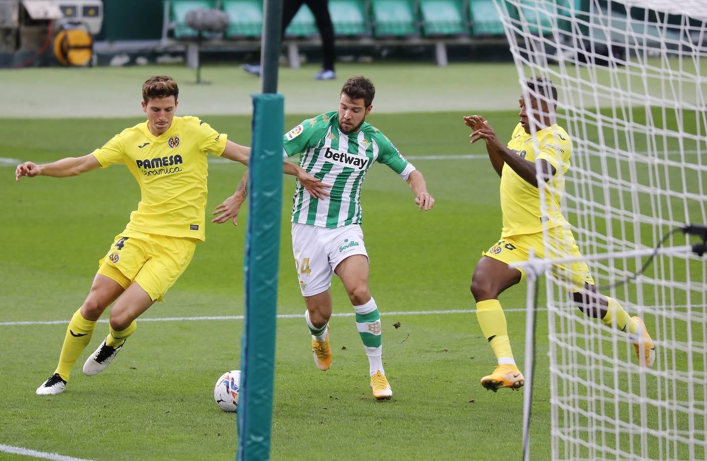 Las mejores imágenes del partido entre el Betis y el Villarreal