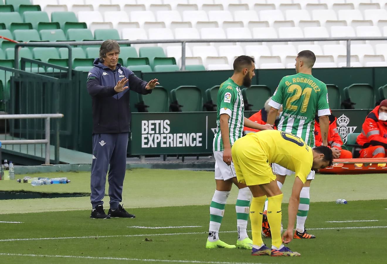 Las mejores imágenes del partido entre el Betis y el Villarreal