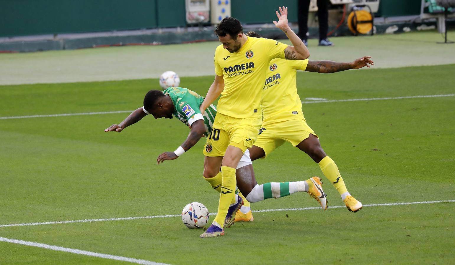 Las mejores imágenes del partido entre el Betis y el Villarreal