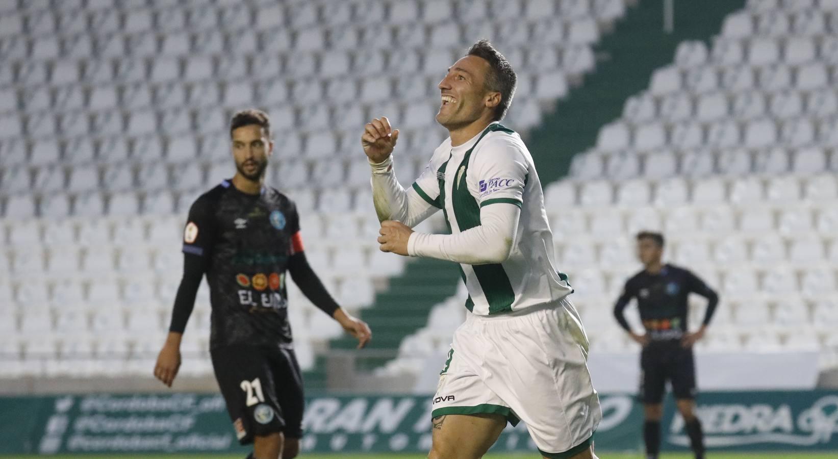 La goleada del Córdoba CF a El Ejido, en imágenes