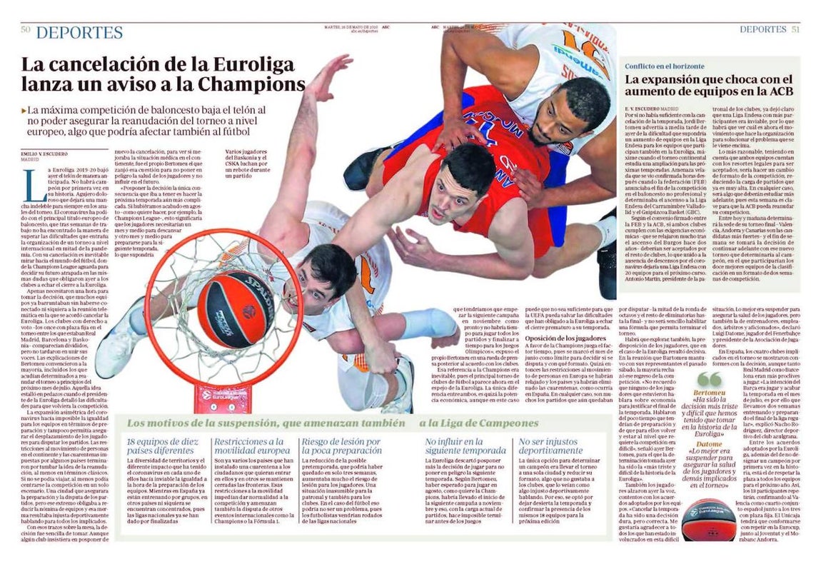 Esta página, junto con otra más, premio en el apartado «Perspectiva», dentro de la categoría «Fotografía». 