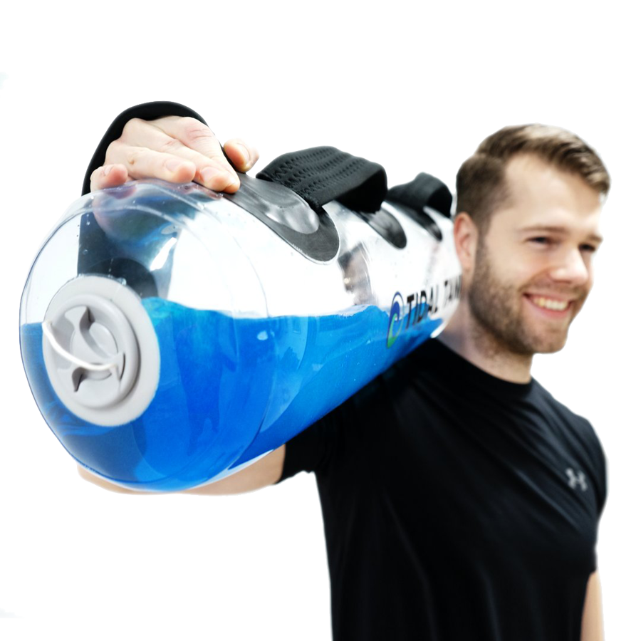 Para tonificar brazos. Tidal Tank es un producto de fitness revolucionario, que está diseñado para maximizar el movimiento del peso, provocando una inestabilidad en la parte superior del cuerpo. Es esencialmente un recipiente lleno de agua y aire, en el que el agua puede moverse libremente. Puedes leer más sobre Tidal Tank <a href="https://www.abc.es/bienestar/fitness/entrenamiento-ejercicios/abci-original-peso-para-trabajar-fuerza-hara-olvidar-mancuernas-202011010141_noticia.html" target="_blank">aquí</a>