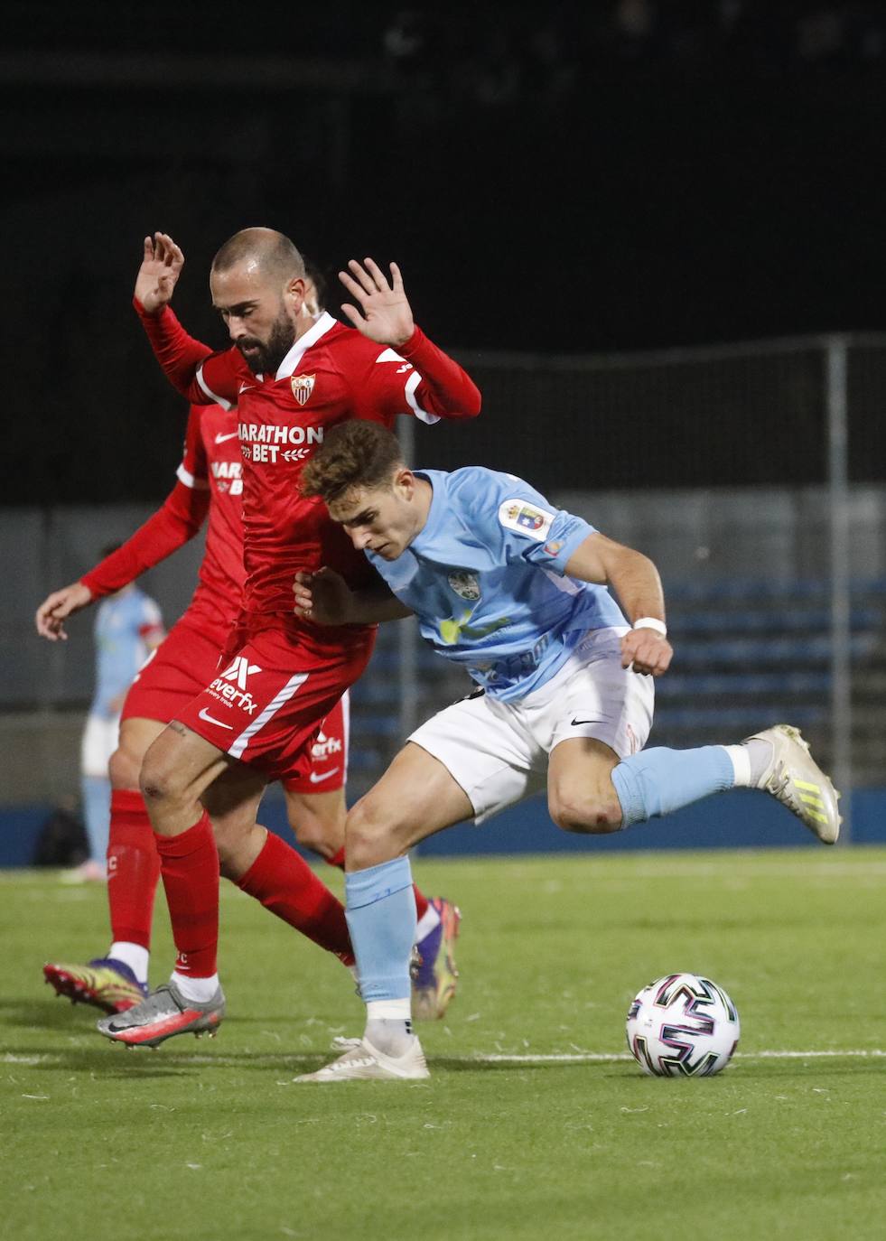 Las mejores imágenes del Ciudad de Lucena-Sevilla FC