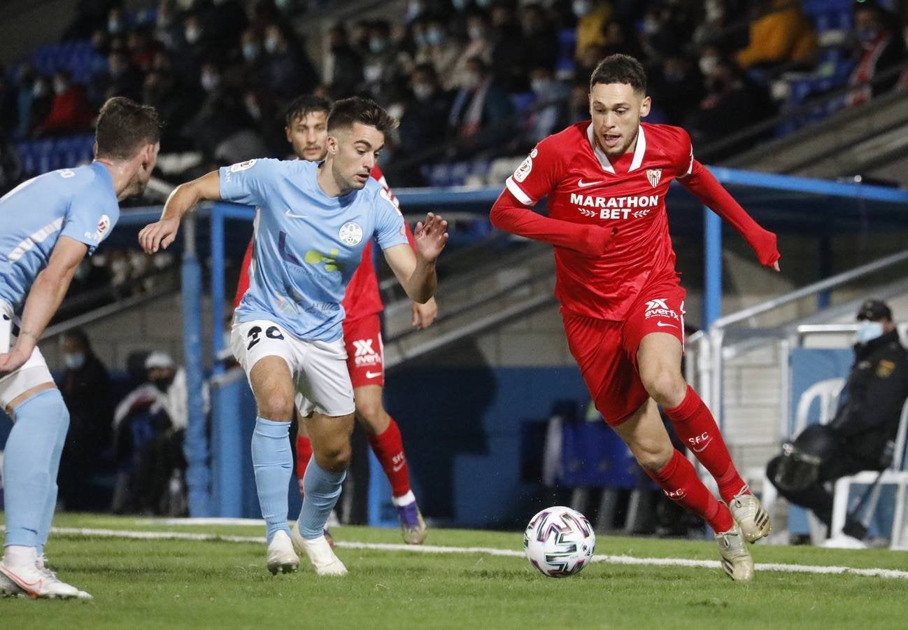 Las mejores imágenes del Ciudad de Lucena-Sevilla FC