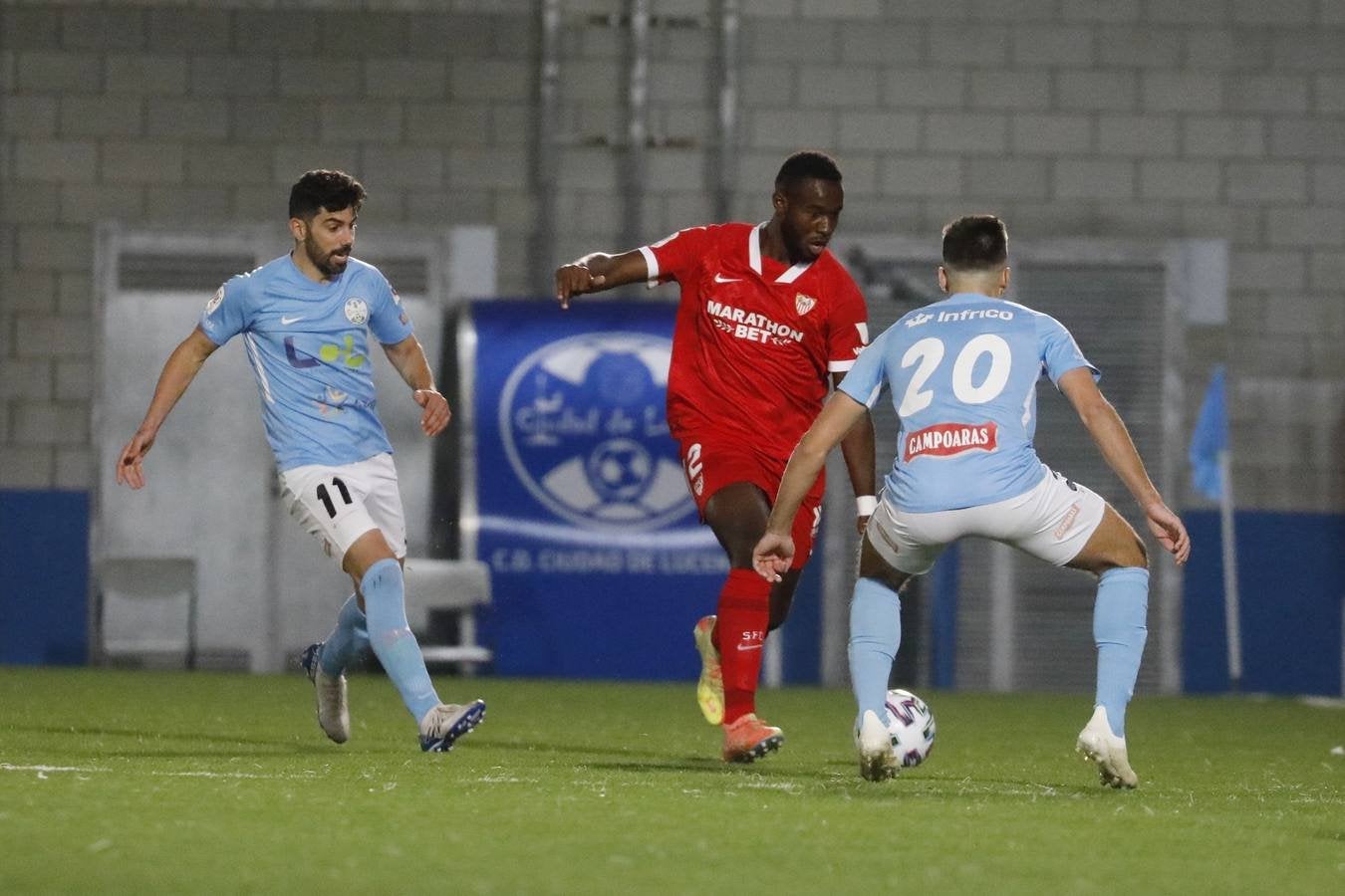 Las mejores imágenes del Ciudad de Lucena-Sevilla FC