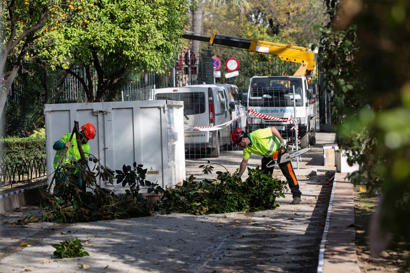 Los Jardines de Murillo se acicalan para su reapertura