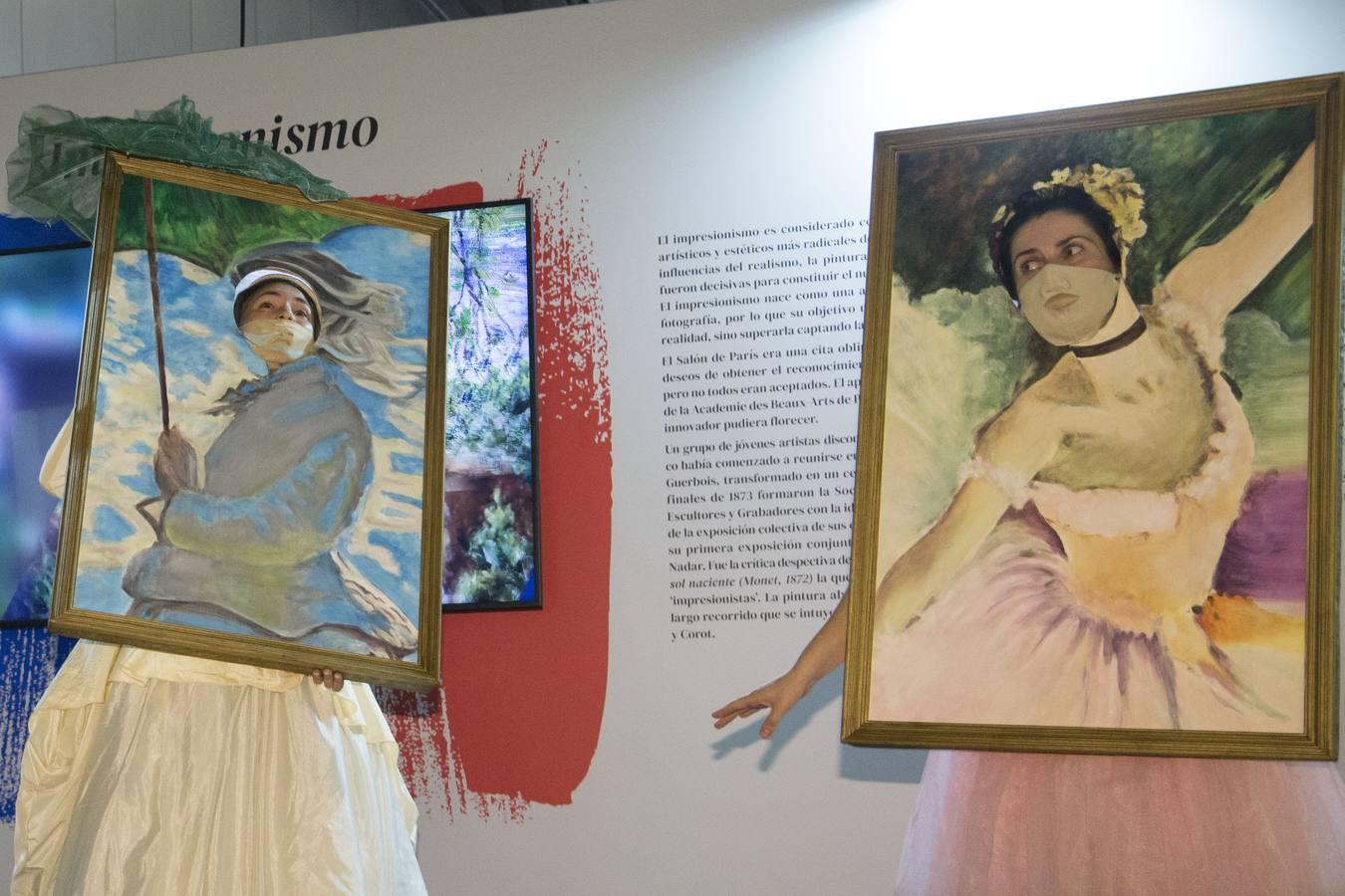 En imágenes, inmersión en la pintura impresionista en el Pabellón de la Navegación