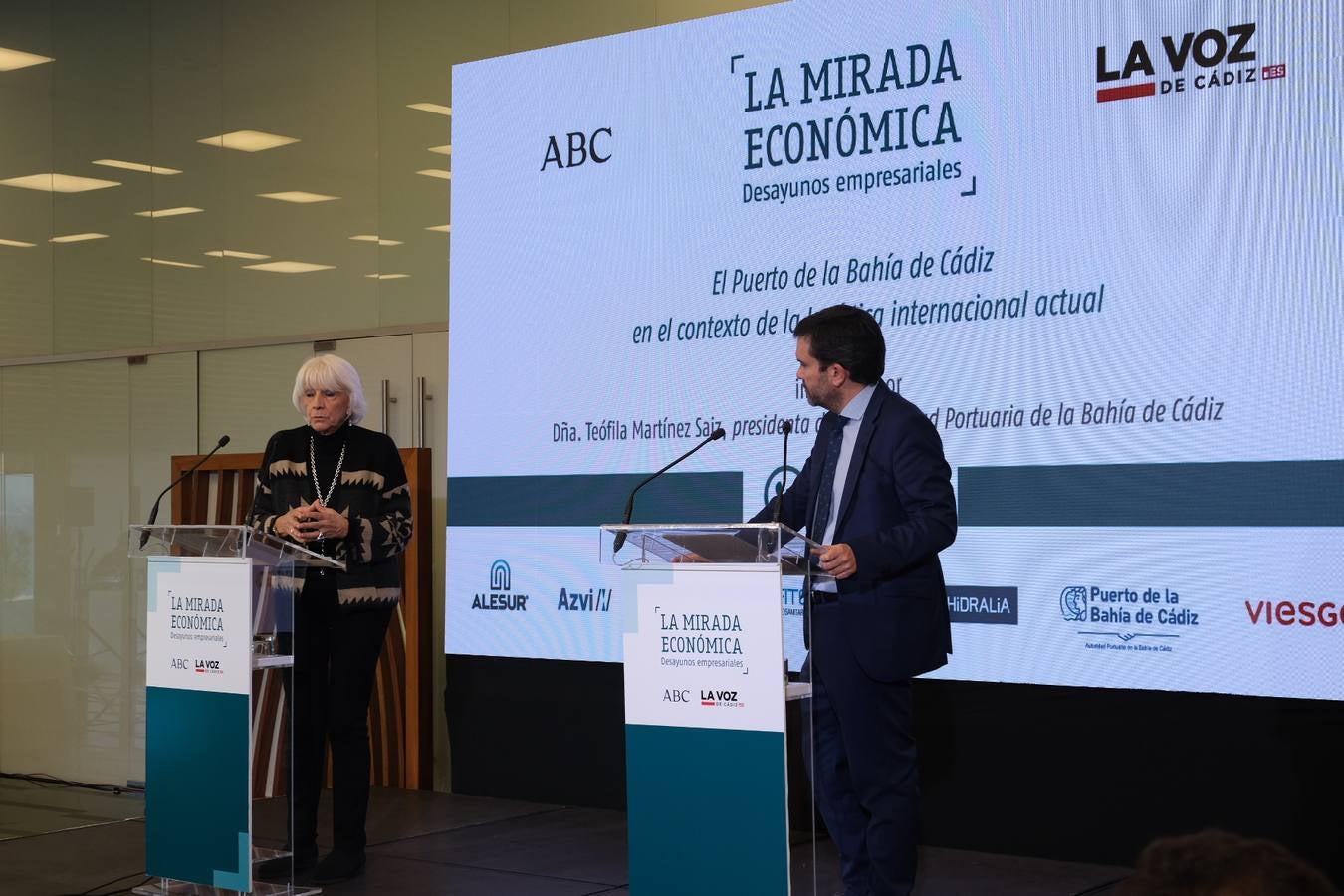 Teófila Martínez, en la Mirada Económica de ABC y La Voz