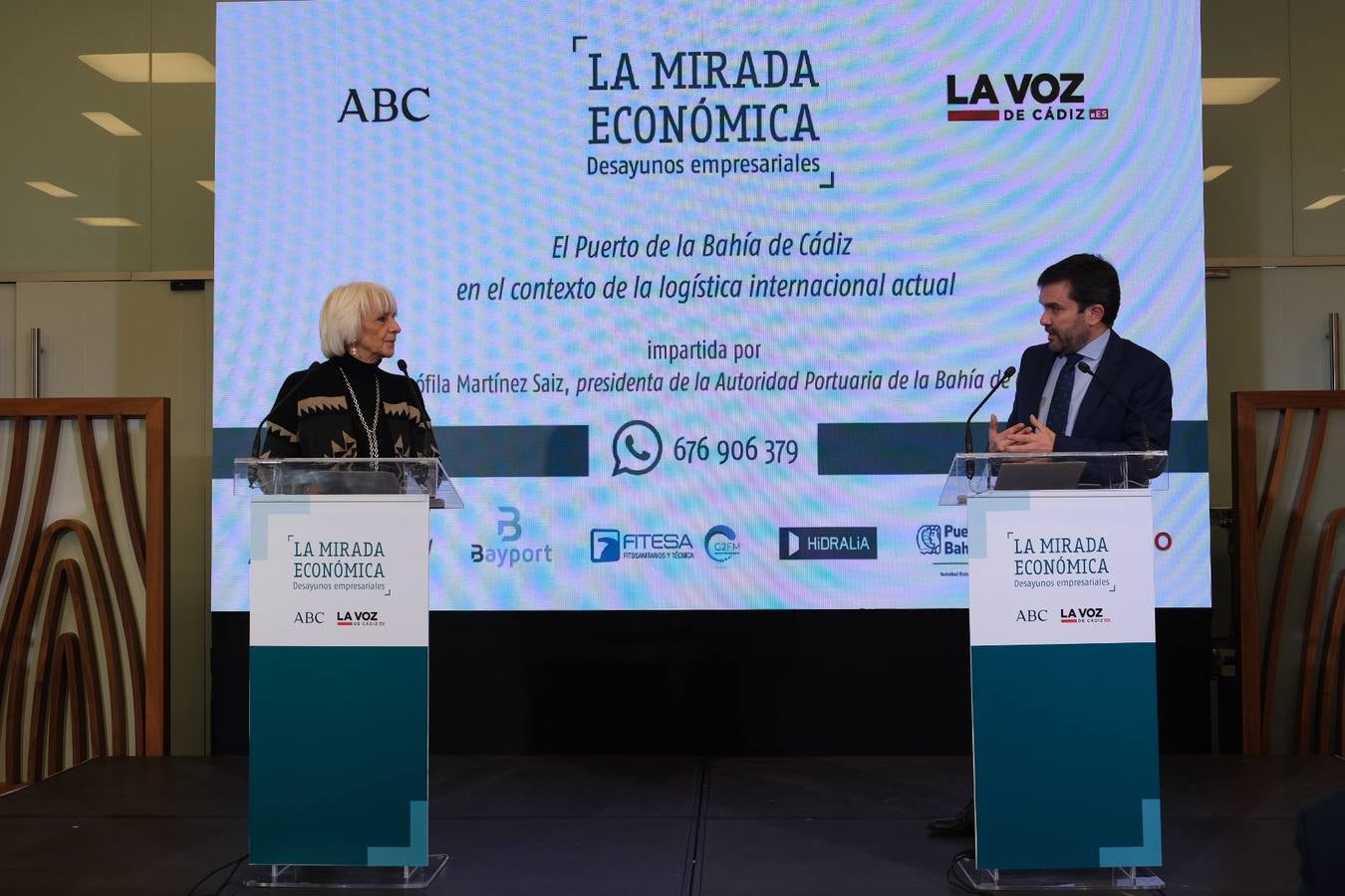 Teófila Martínez, en la Mirada Económica de ABC y La Voz