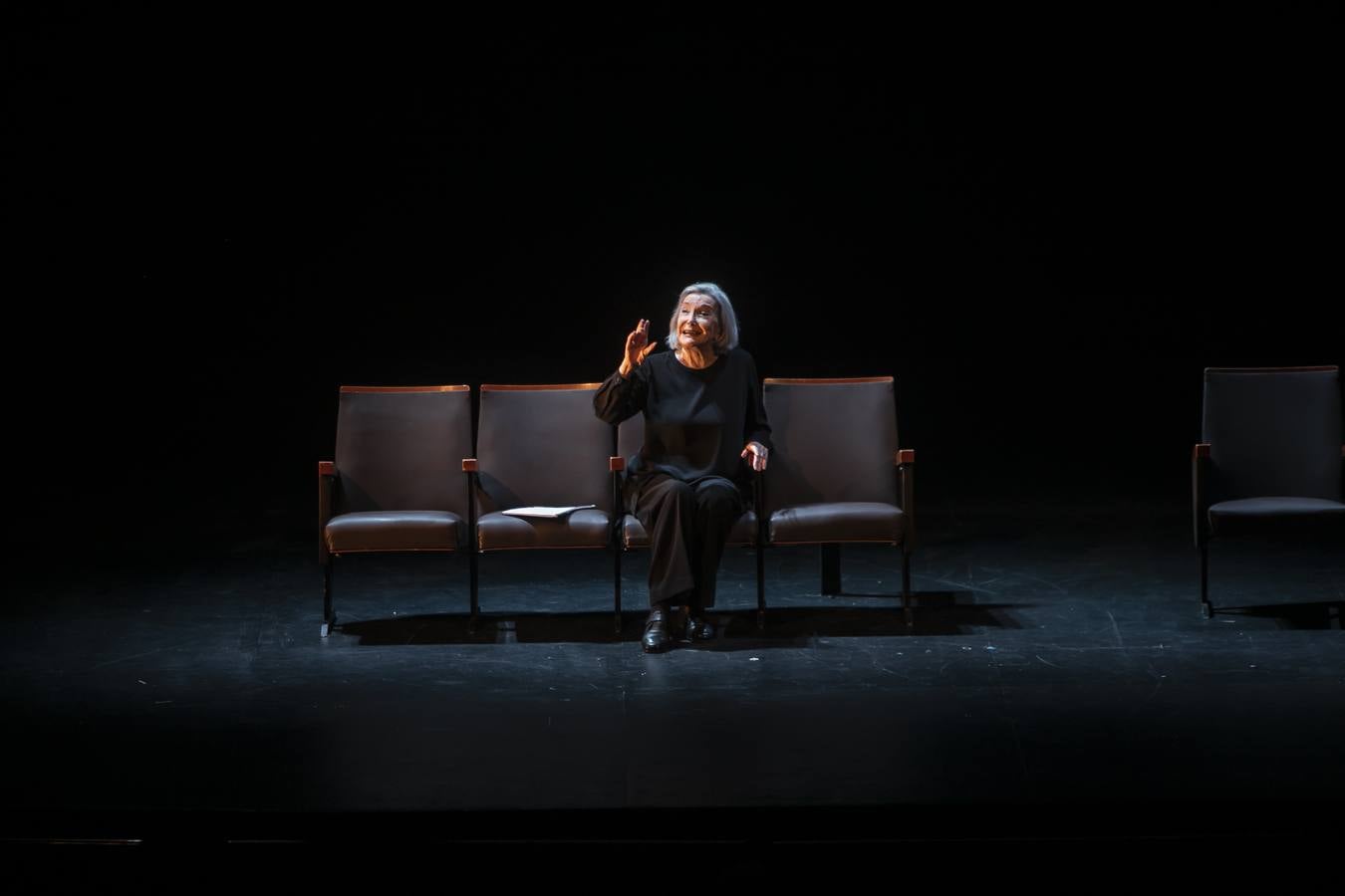 El «Romancero gitano» de Nuria Espert en el Gran Teatro, en imágenes