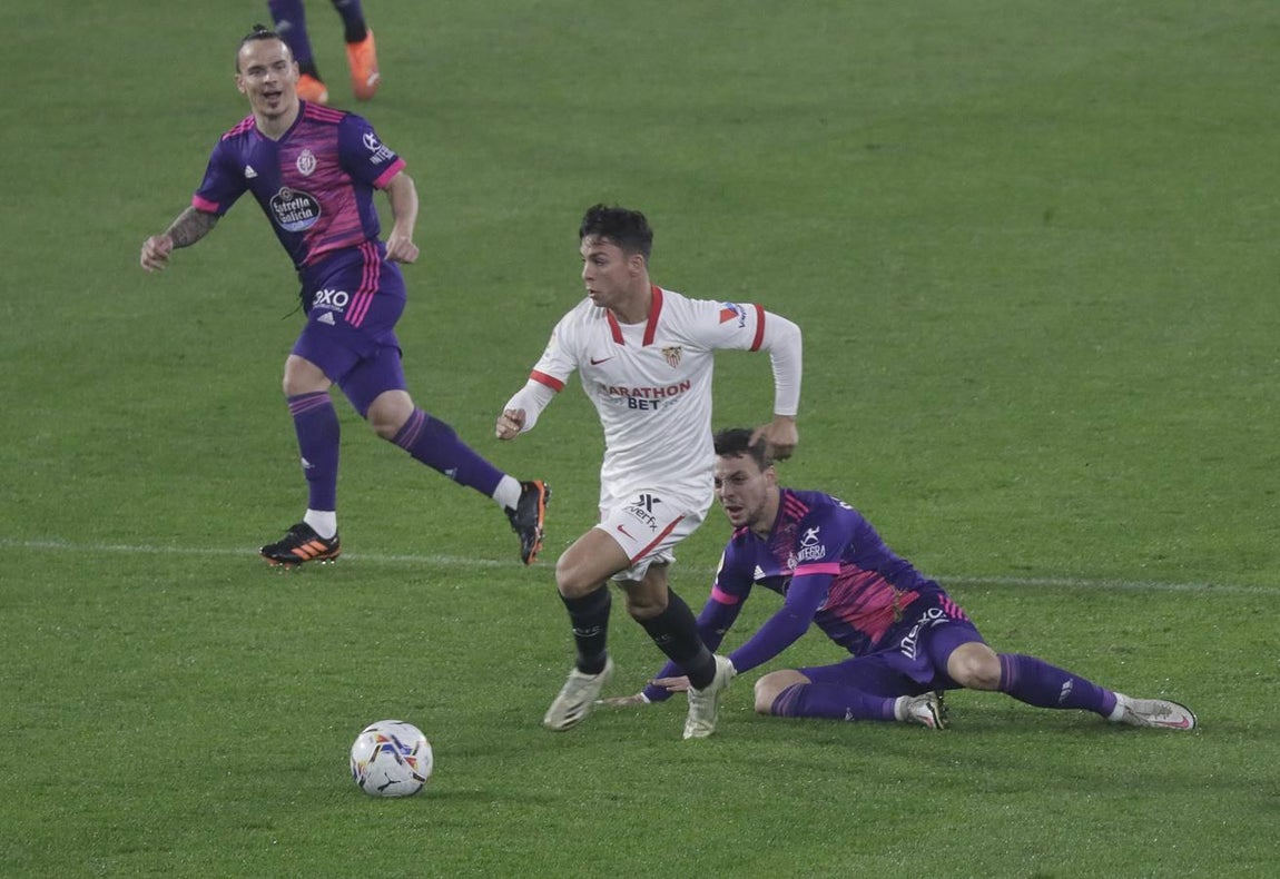 En imágenes, el partido entre el Sevilla F.C. y el Valladolid
