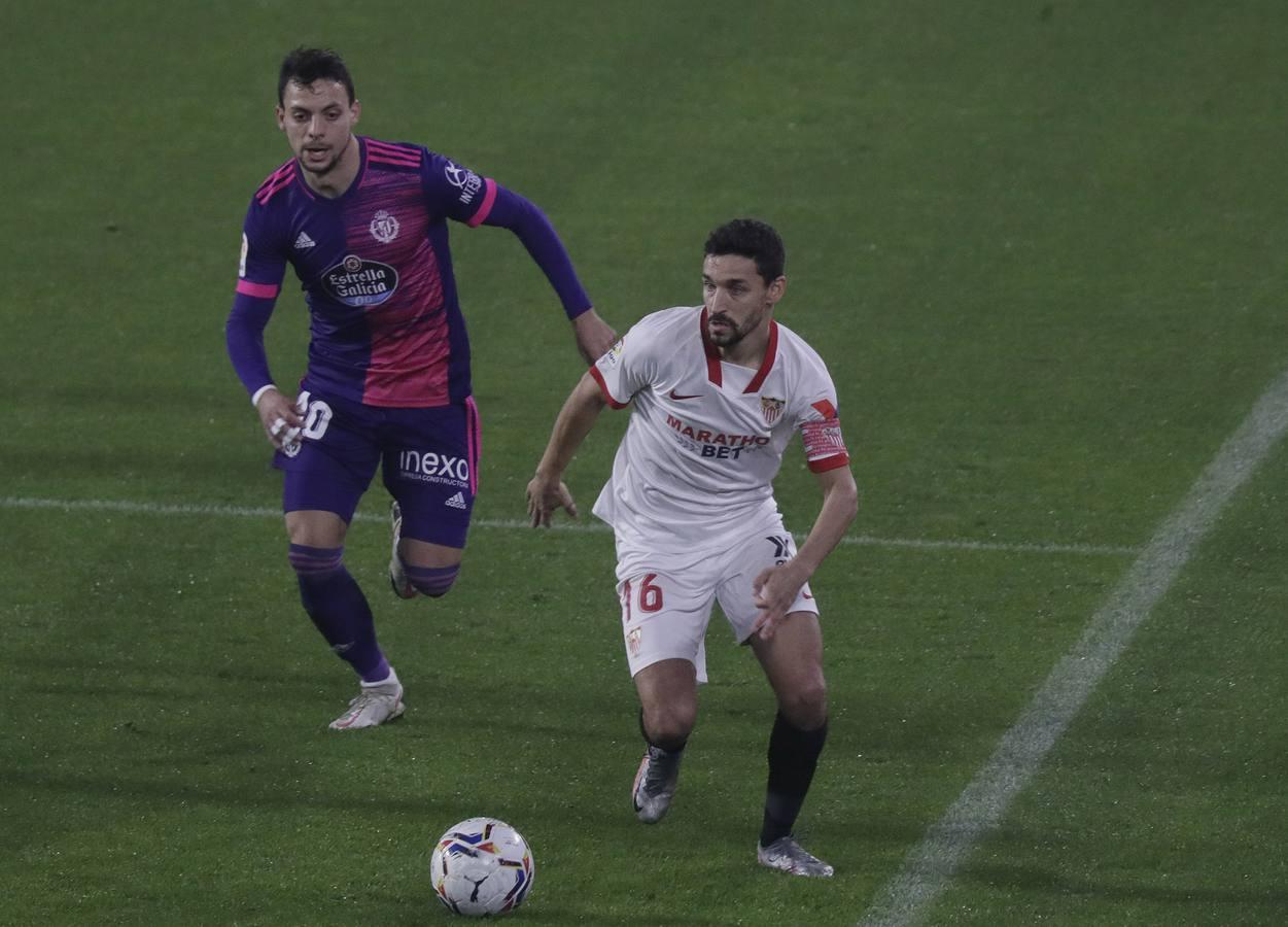 En imágenes, el partido entre el Sevilla F.C. y el Valladolid