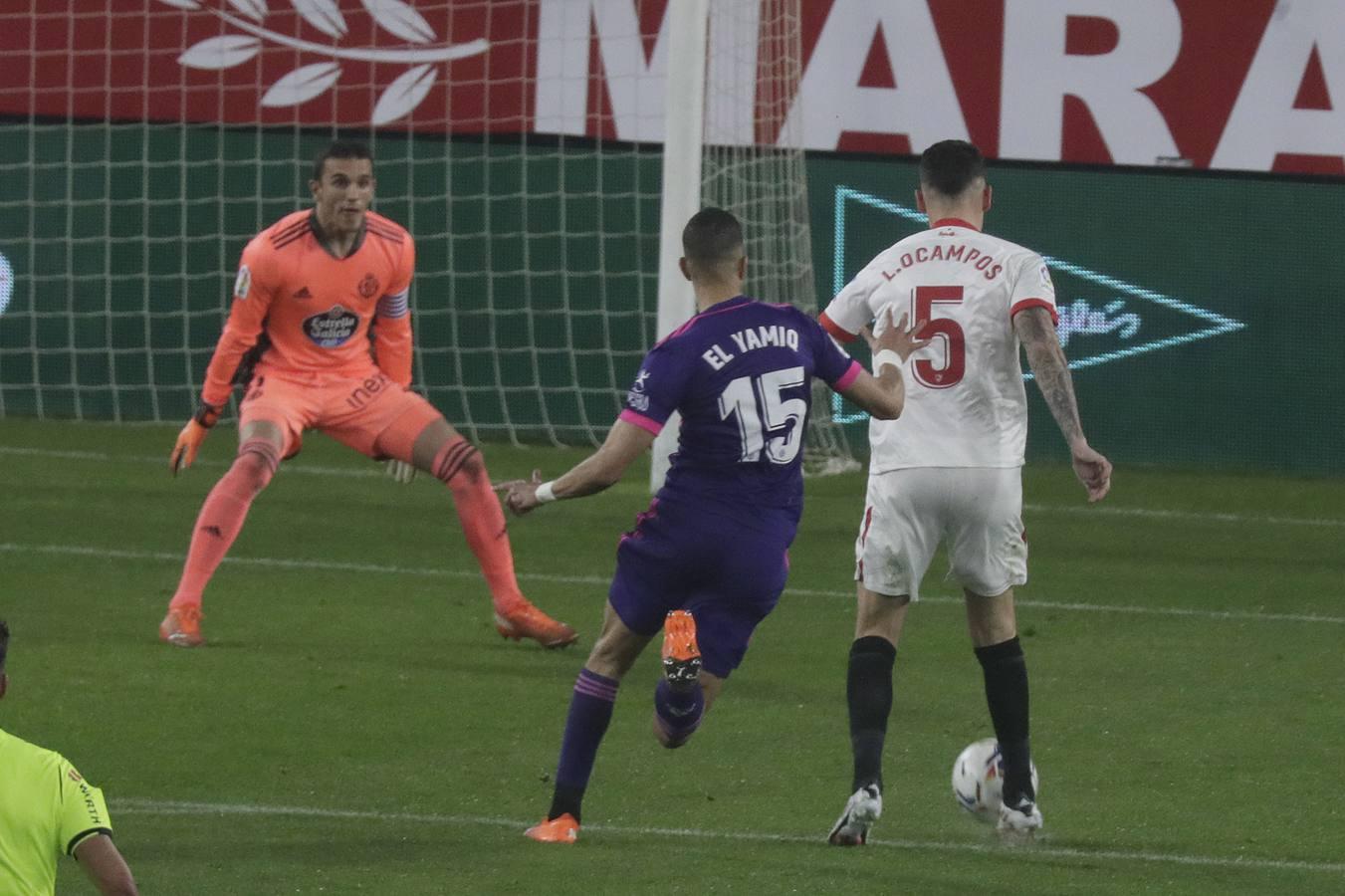 En imágenes, el partido entre el Sevilla F.C. y el Valladolid