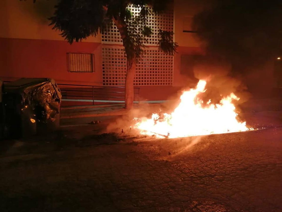 Incendios intencionados en Chipiona