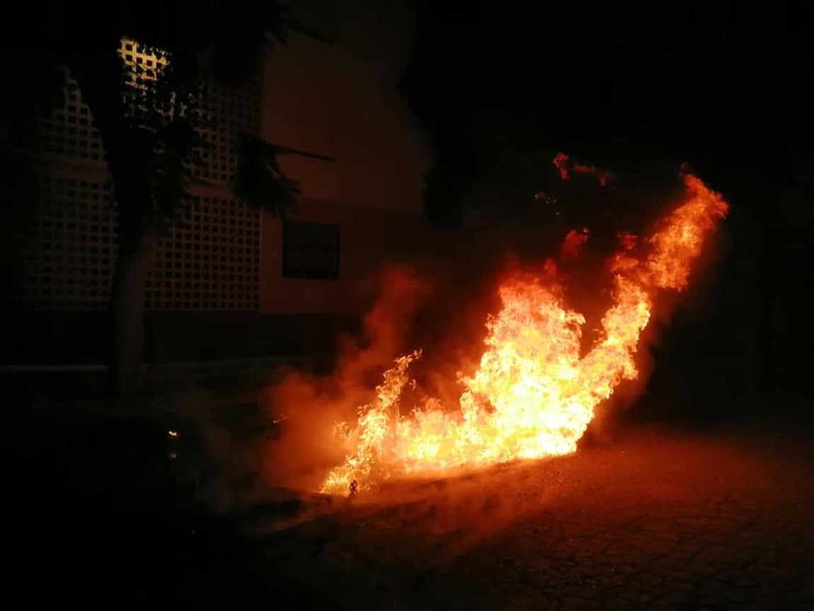 Incendios intencionados en Chipiona