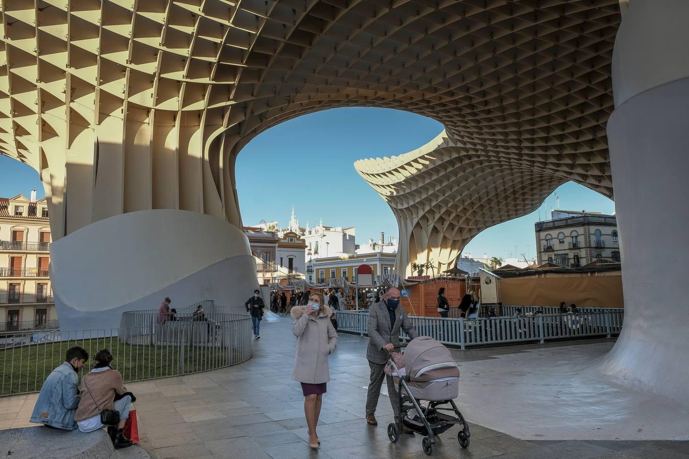 El Centro de Sevilla se viste de Navidad