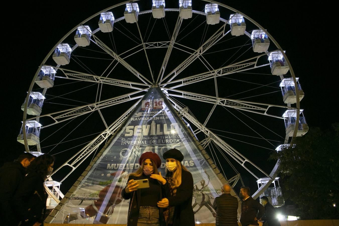 Atracciones junto al río para celebrar la Navidad en Sevilla