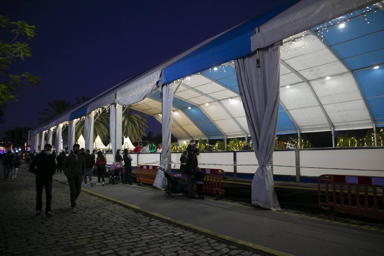 Atracciones junto al río para celebrar la Navidad en Sevilla