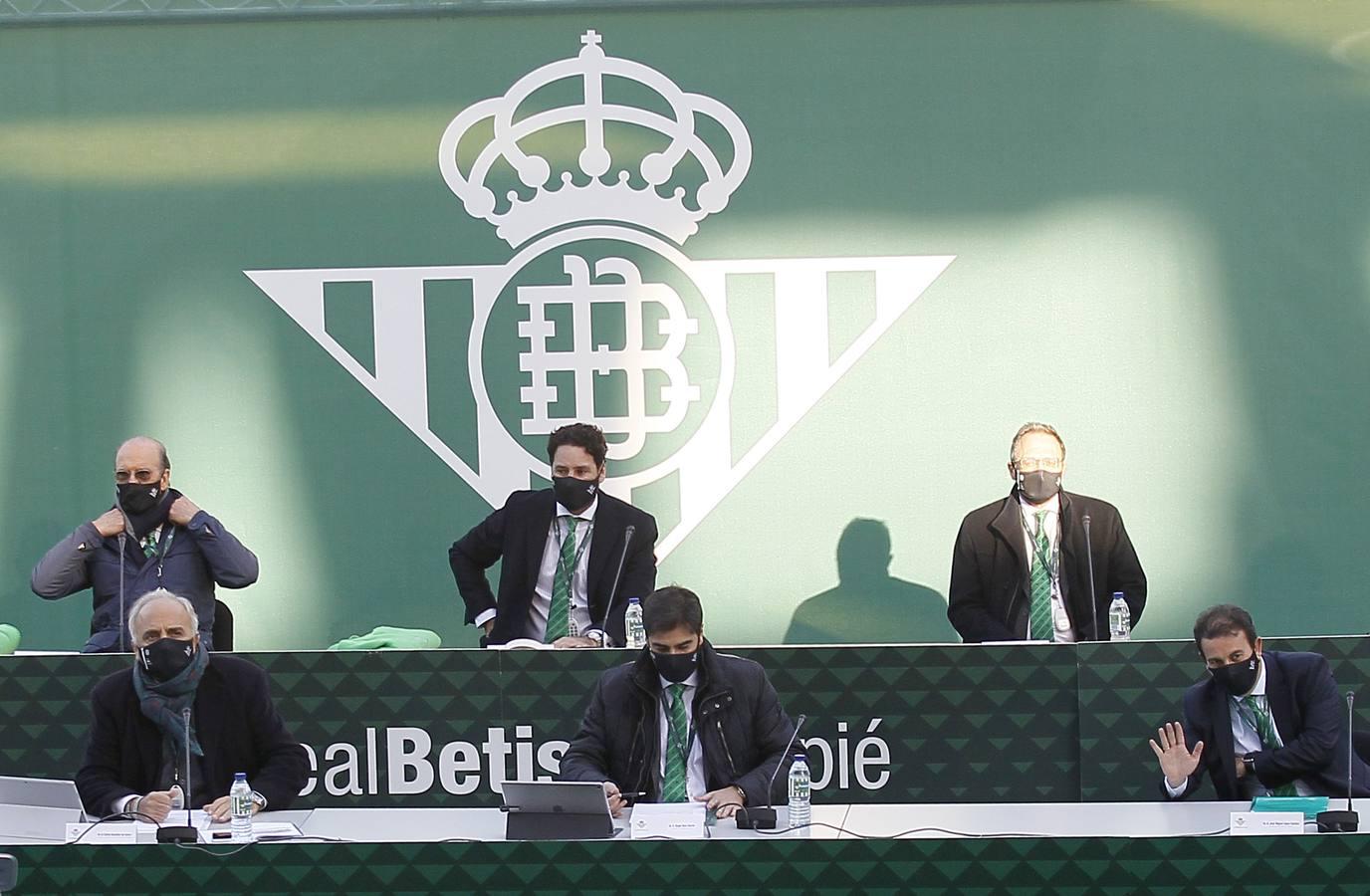 La junta general de accionistas del Betis 2020, en imágenes