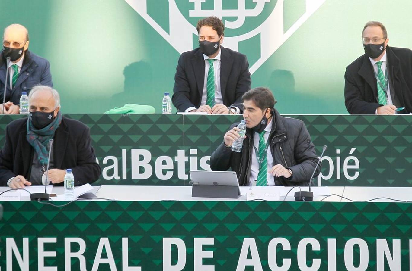 La junta general de accionistas del Betis 2020, en imágenes