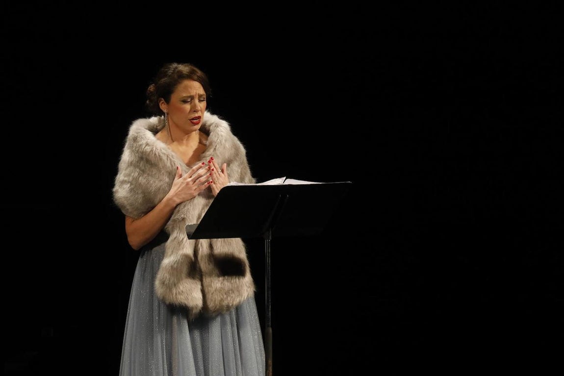 El concierto de la soprano Auxi Belmonte en Córdoba, en imágenes