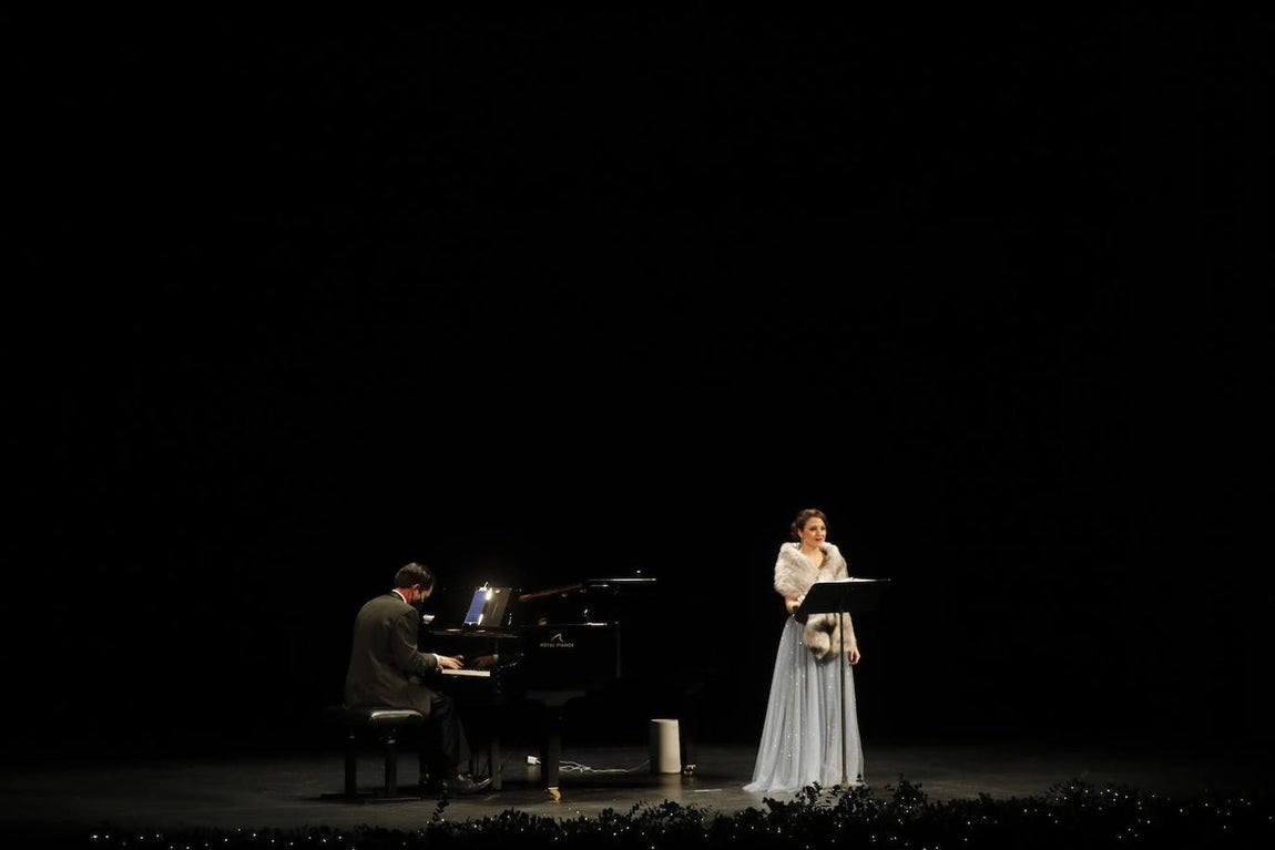 El concierto de la soprano Auxi Belmonte en Córdoba, en imágenes