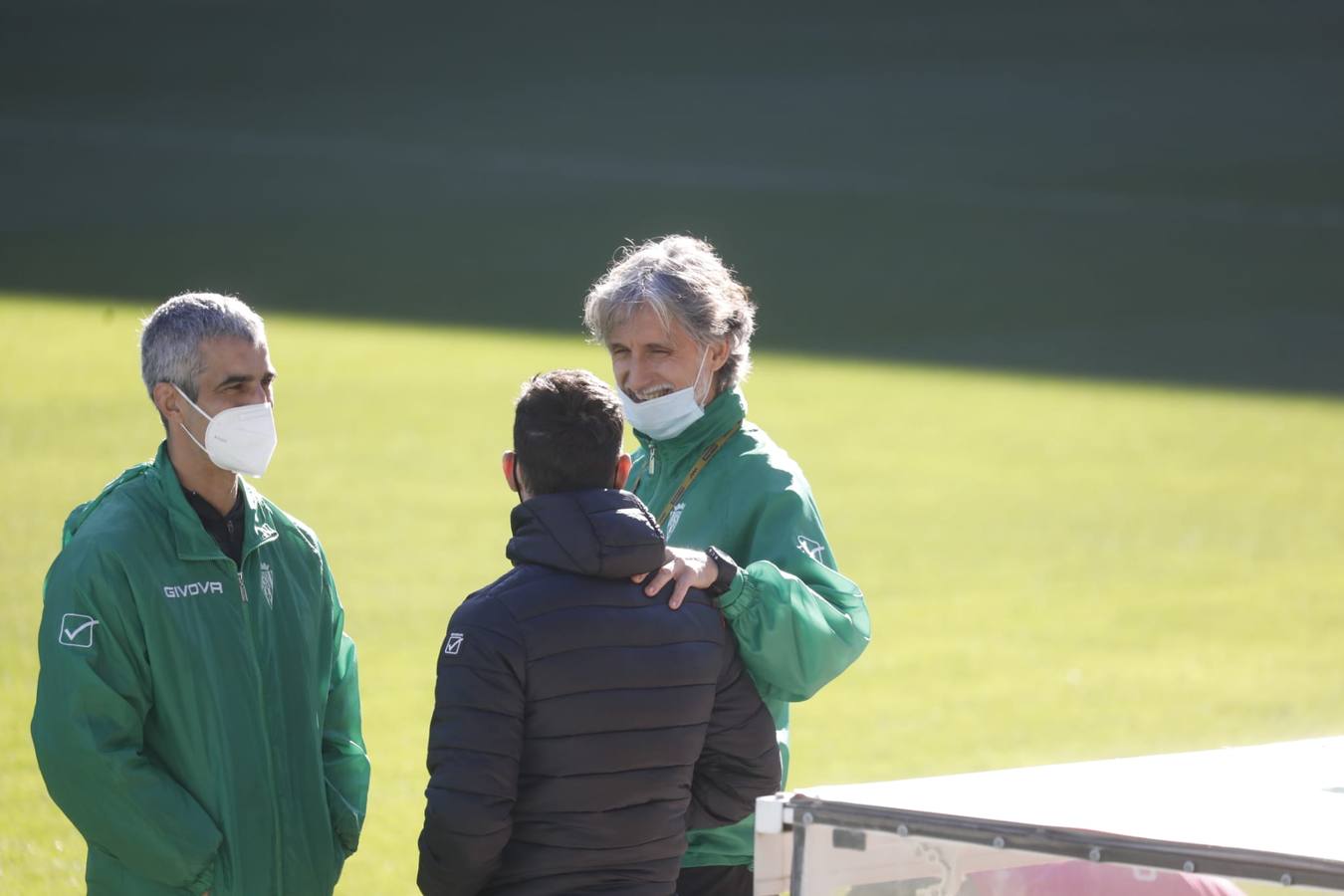 El regreso del Córdoba CF tras el parón navideño, en imágenes