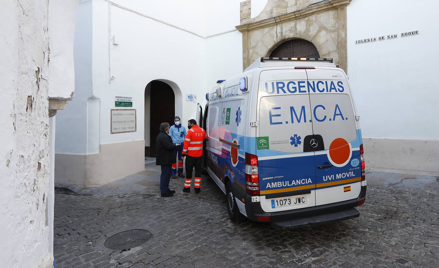 Llegada de las vacunas a residencias de Córdoba