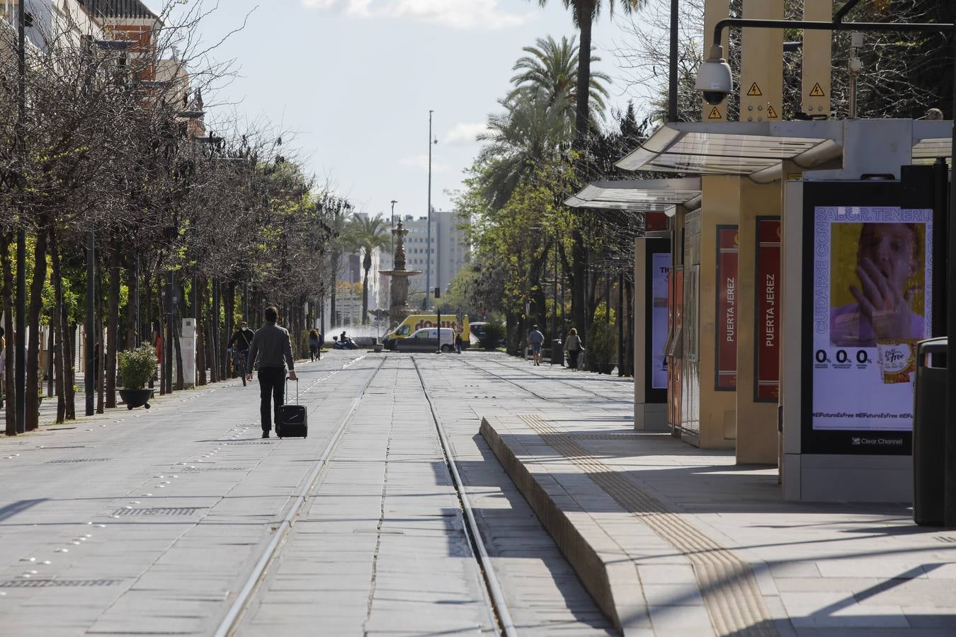 El año 2020 en imágenes: primeros días del estado de alarma en Sevilla