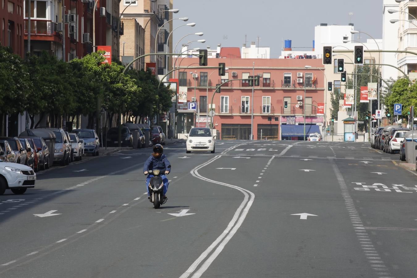 El año 2020 en imágenes: primeros días del estado de alarma en Sevilla