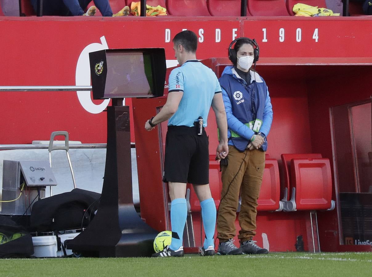 Partido entre el Sevilla y el Villarreal de la 16ª jornada de la LaLiga