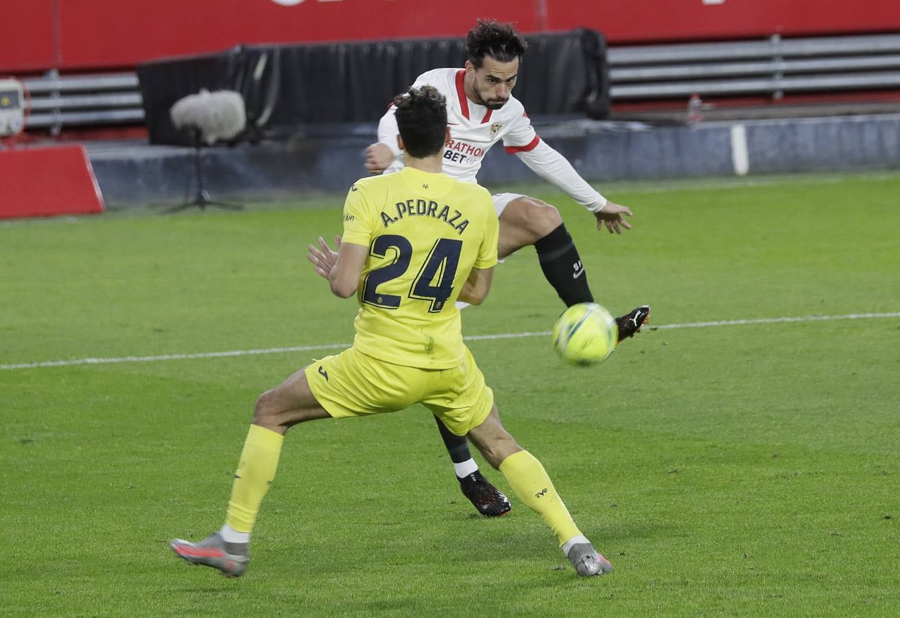 Partido entre el Sevilla y el Villarreal de la 16ª jornada de LaLiga Santander