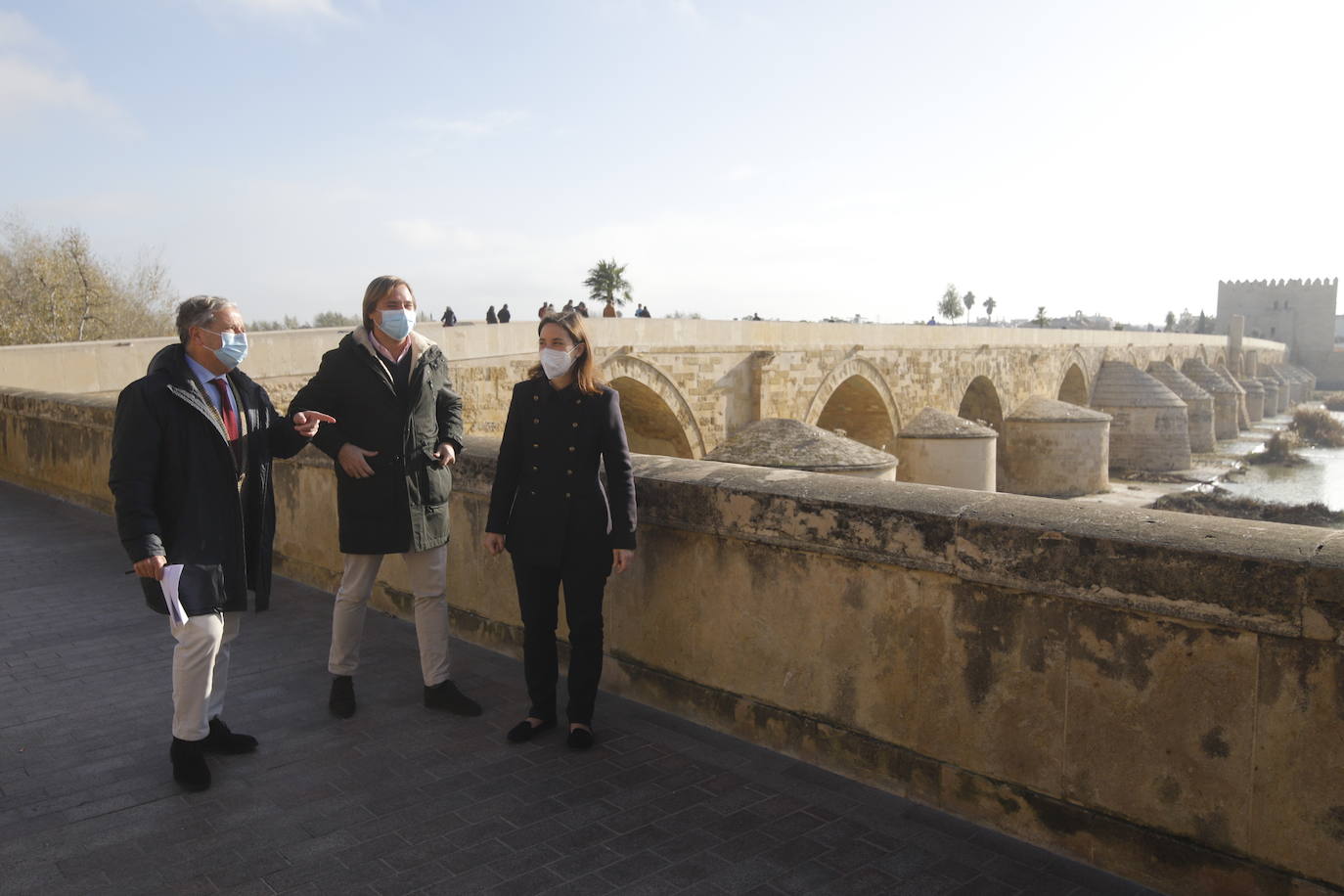 La situación del Puente Romano de Córdoba, en imágenes