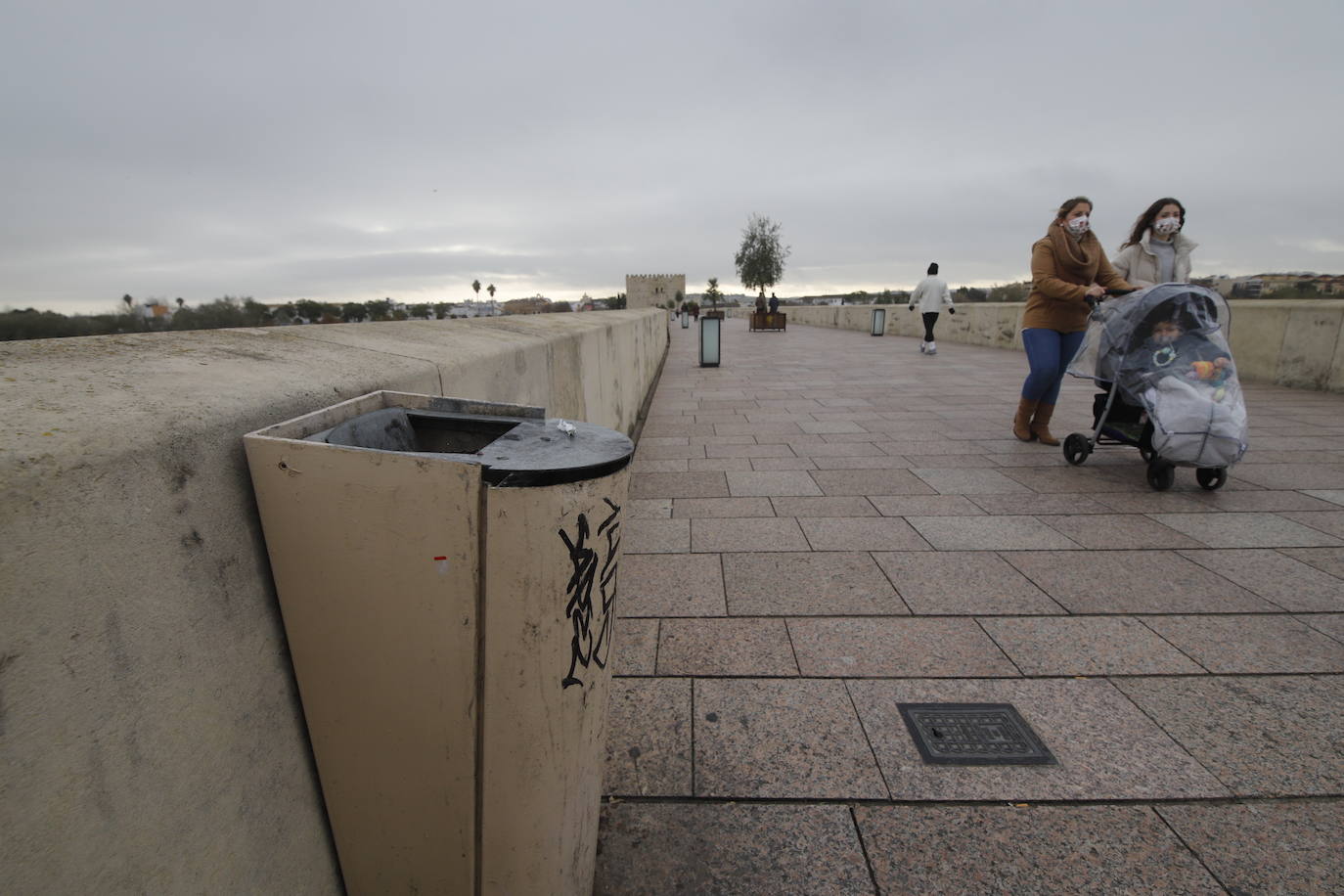 La situación del Puente Romano de Córdoba, en imágenes