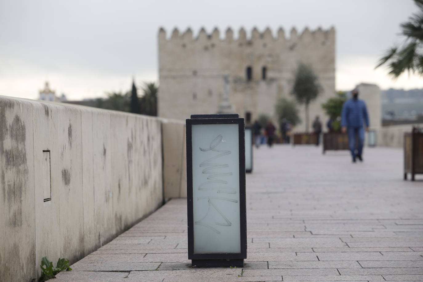 La situación del Puente Romano de Córdoba, en imágenes