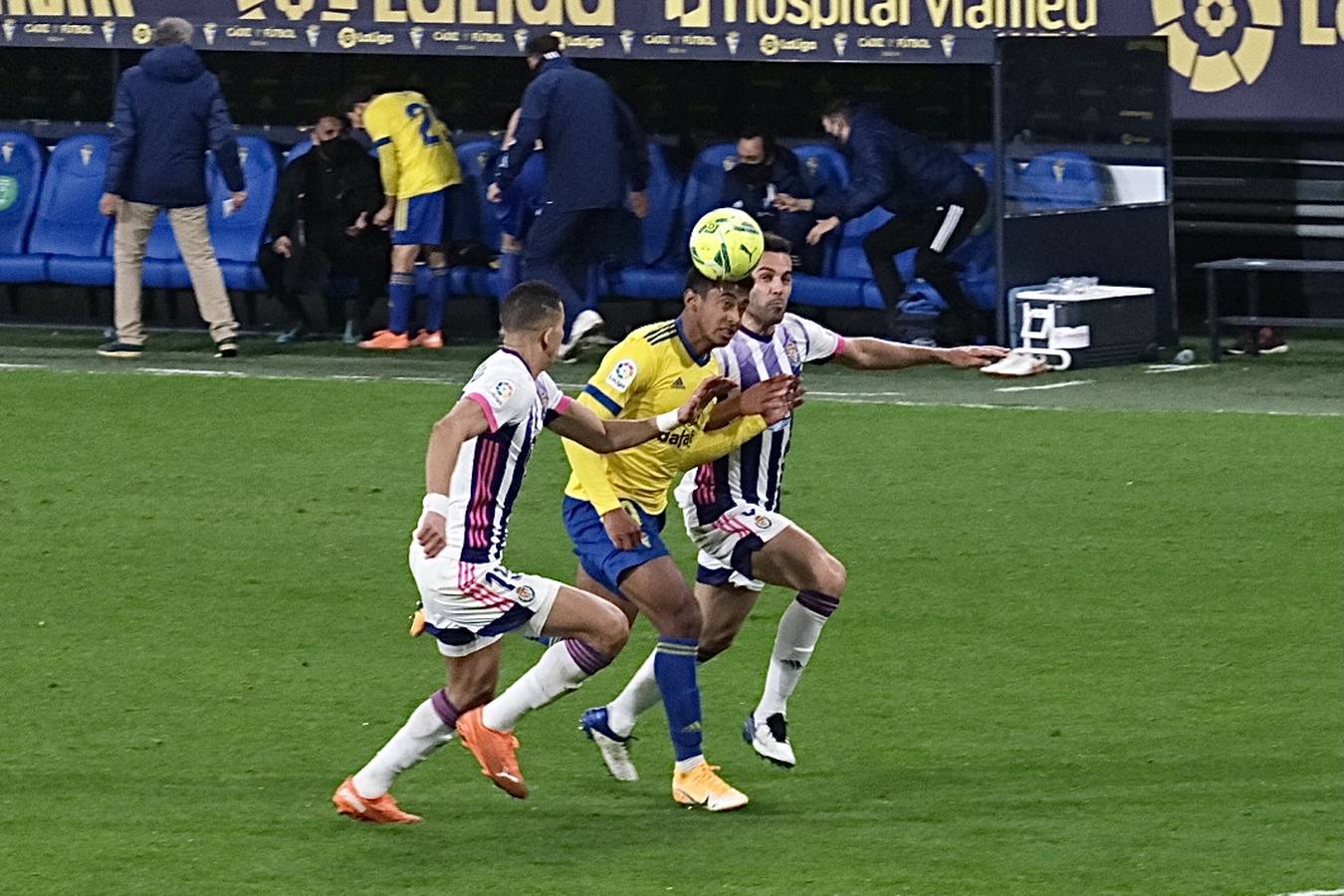 Cádiz - Valladolid (0-0), en imágenes