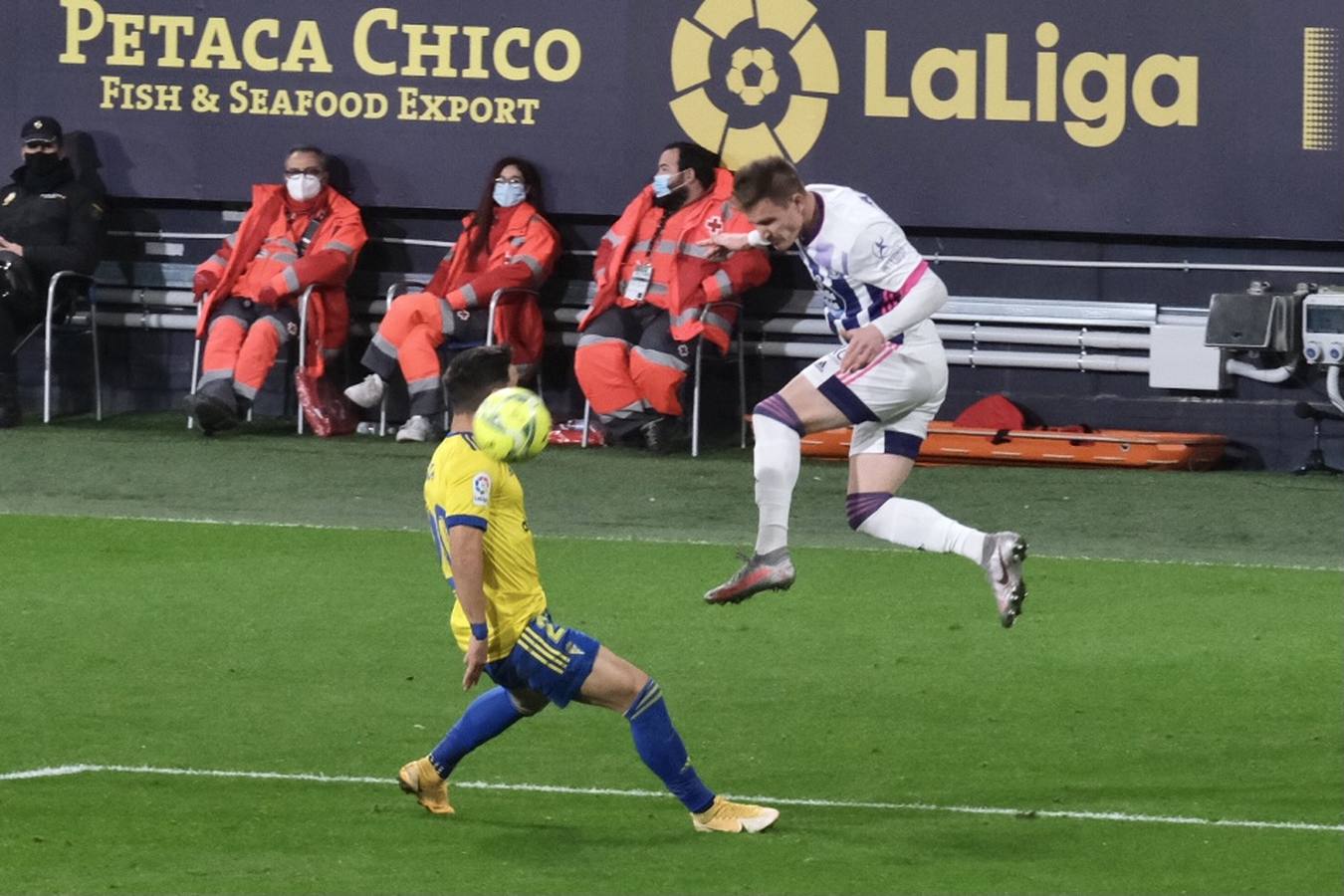 Cádiz - Valladolid (0-0), en imágenes