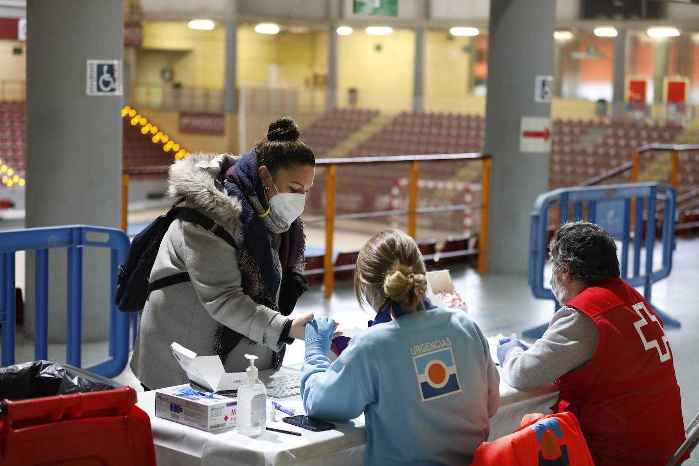 En imágenes, los test del Covid a los docentes en Córdoba